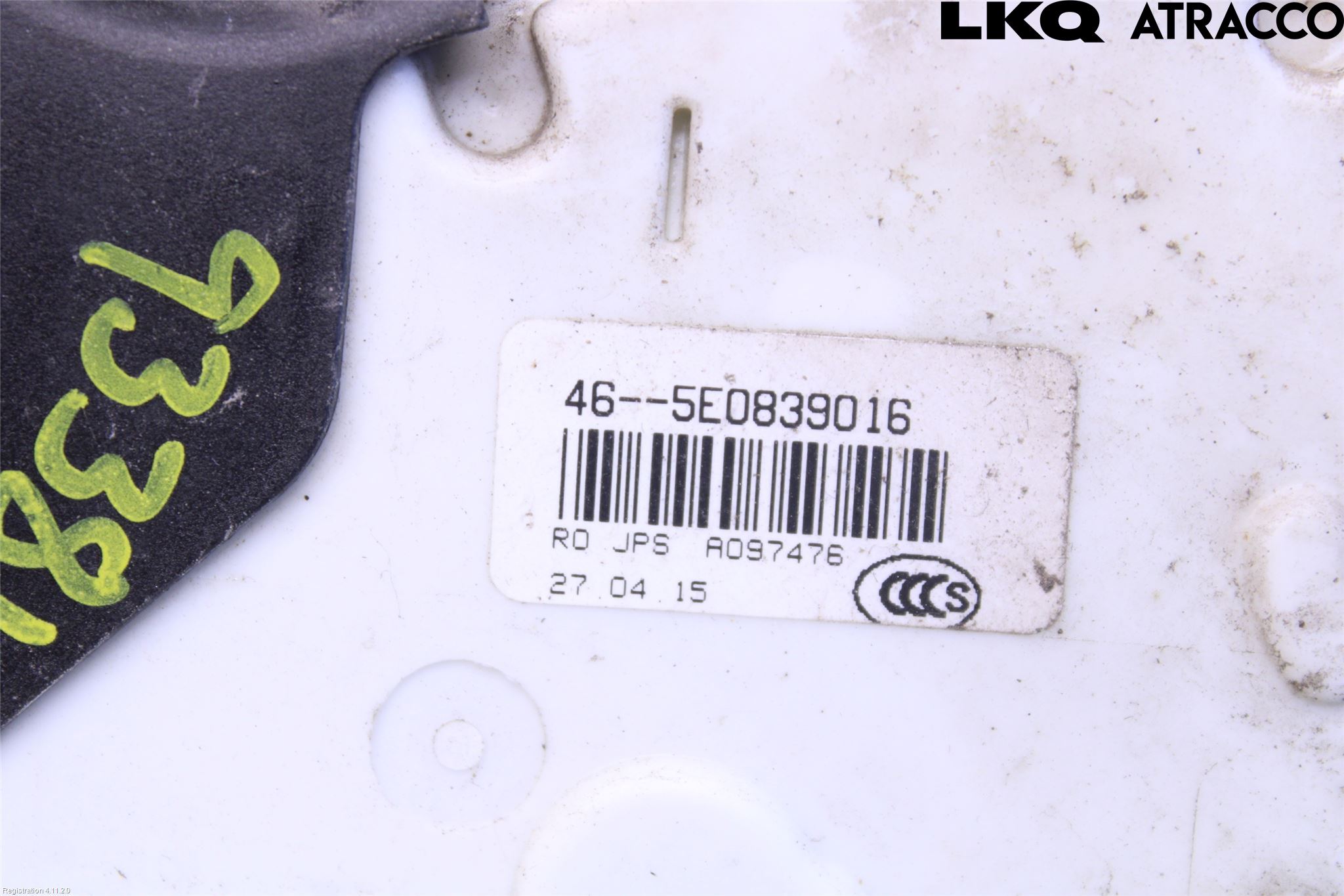 Volkswagen VW PASSAT 15-19 Låskista-Dörrlås