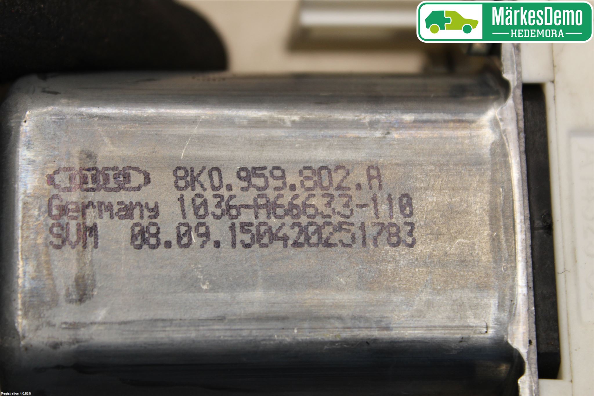 Audi A4 12-15 Fönsterhiss El Kompl