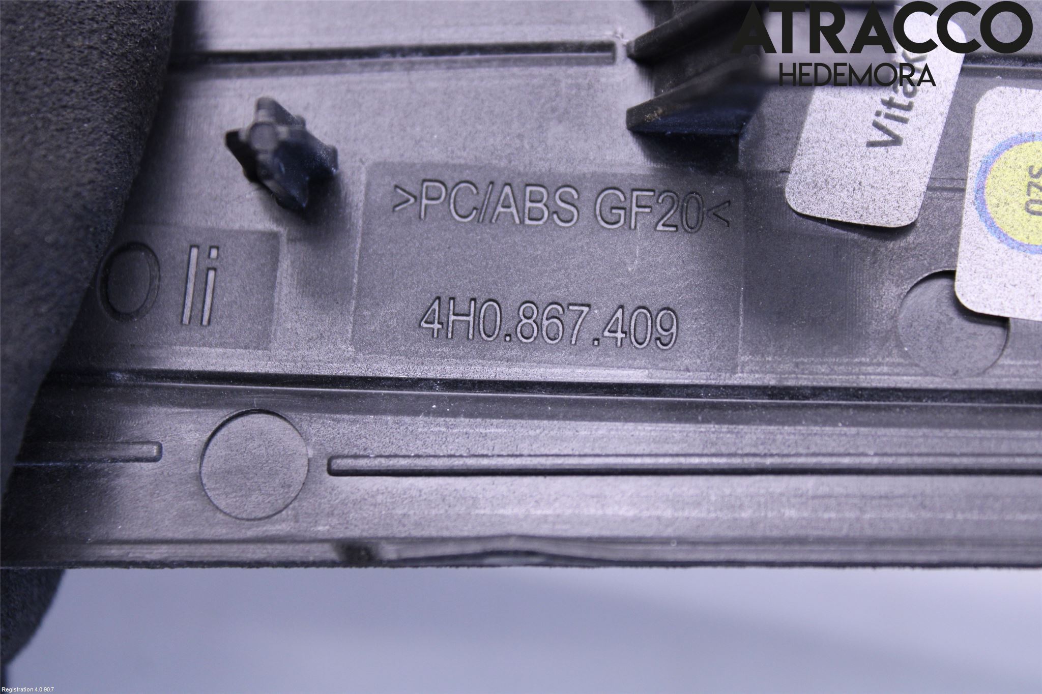 Audi A8/S8 4H 10-17 Dörr Dekorlist Bak Vä