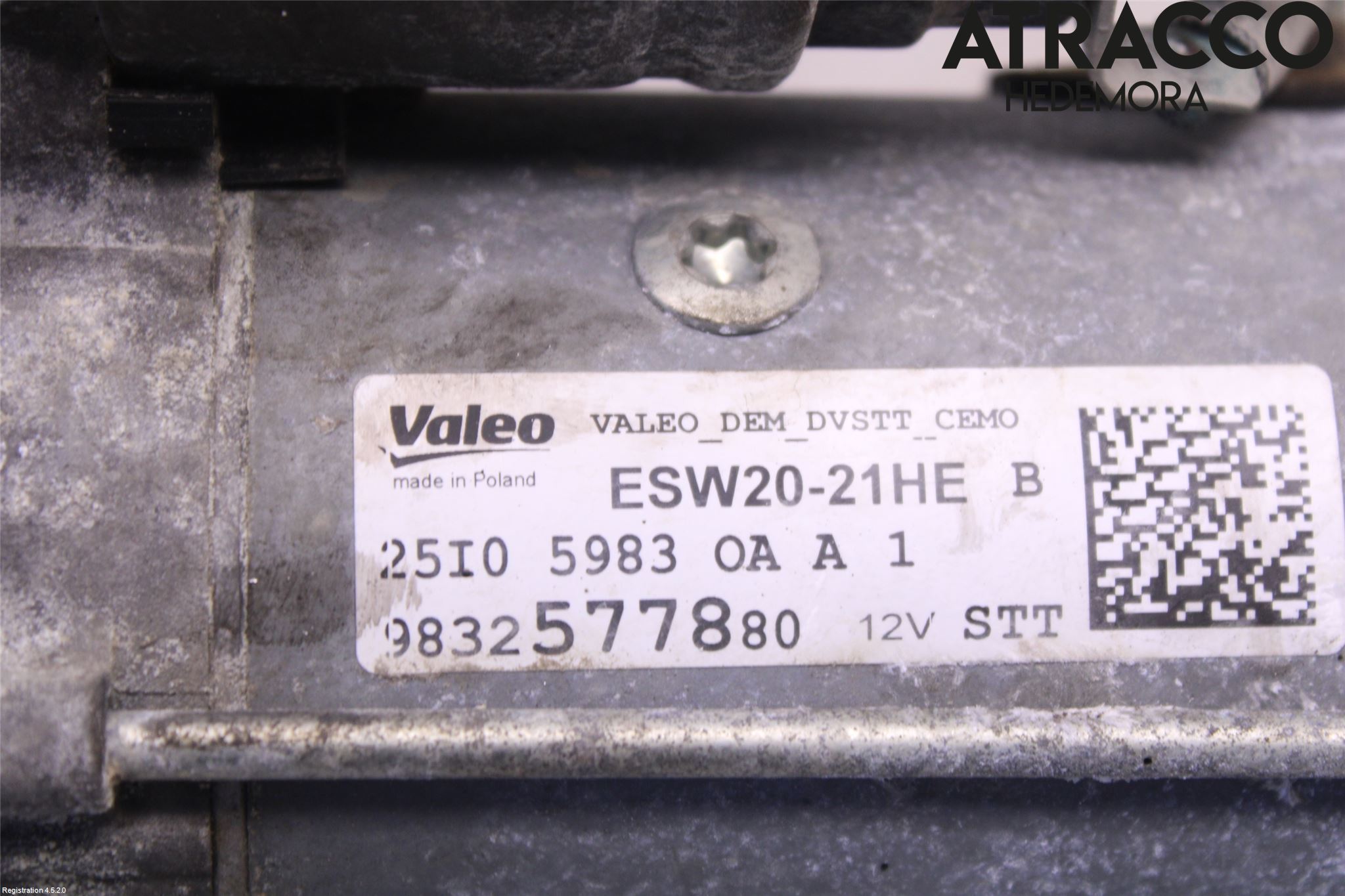 Peugeot 308 14-21 Startmotor Diesel