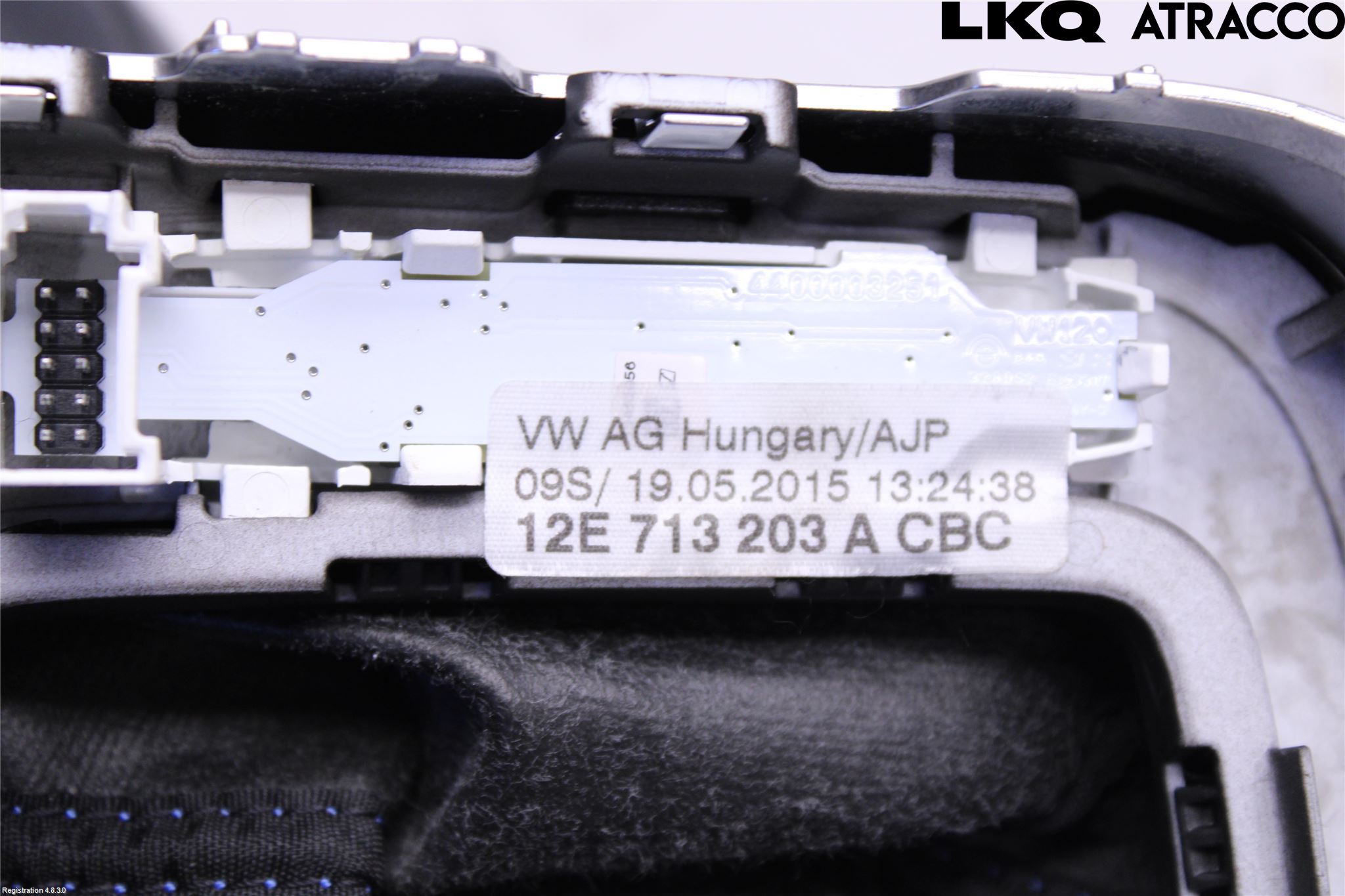 Volkswagen VW UP! / E-UP! Växelspaksknopp