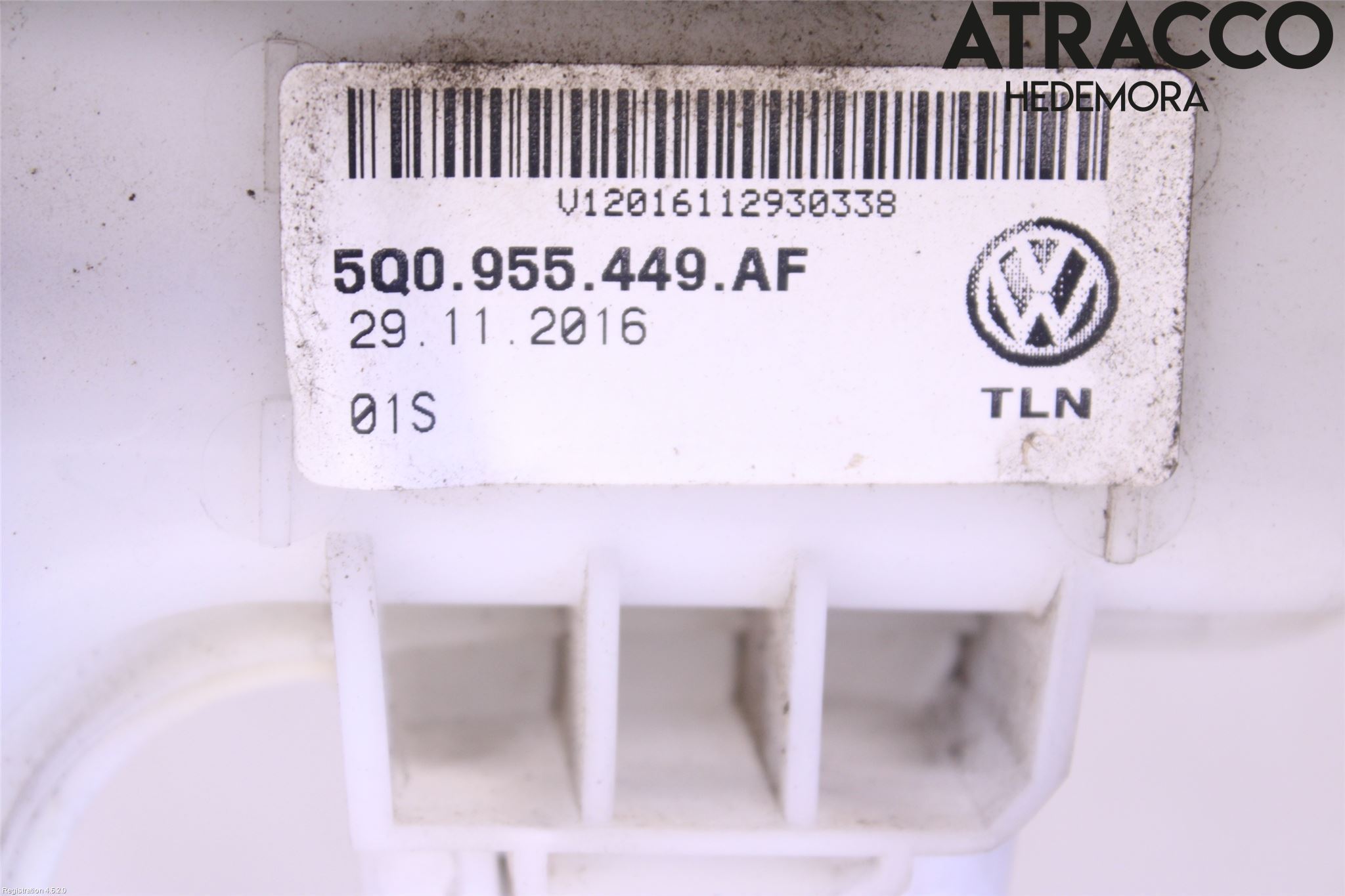 Volkswagen VW GOLF / E-GOLF VII 13-20 Spolartank Vindruta-Strål