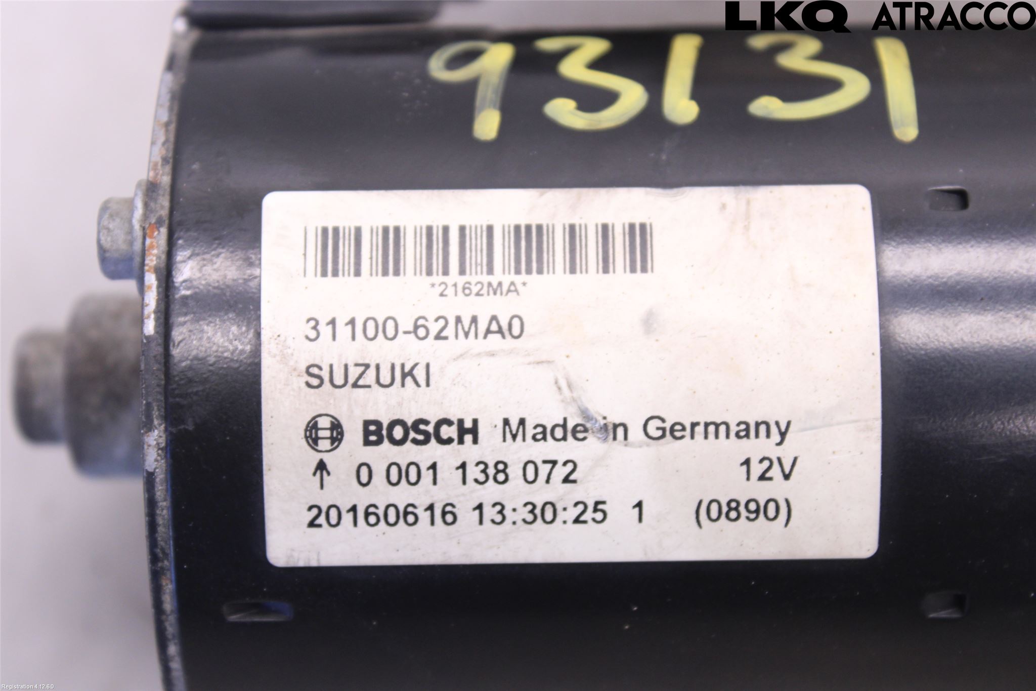 Suzuki VITARA 15- Startmotor Diesel