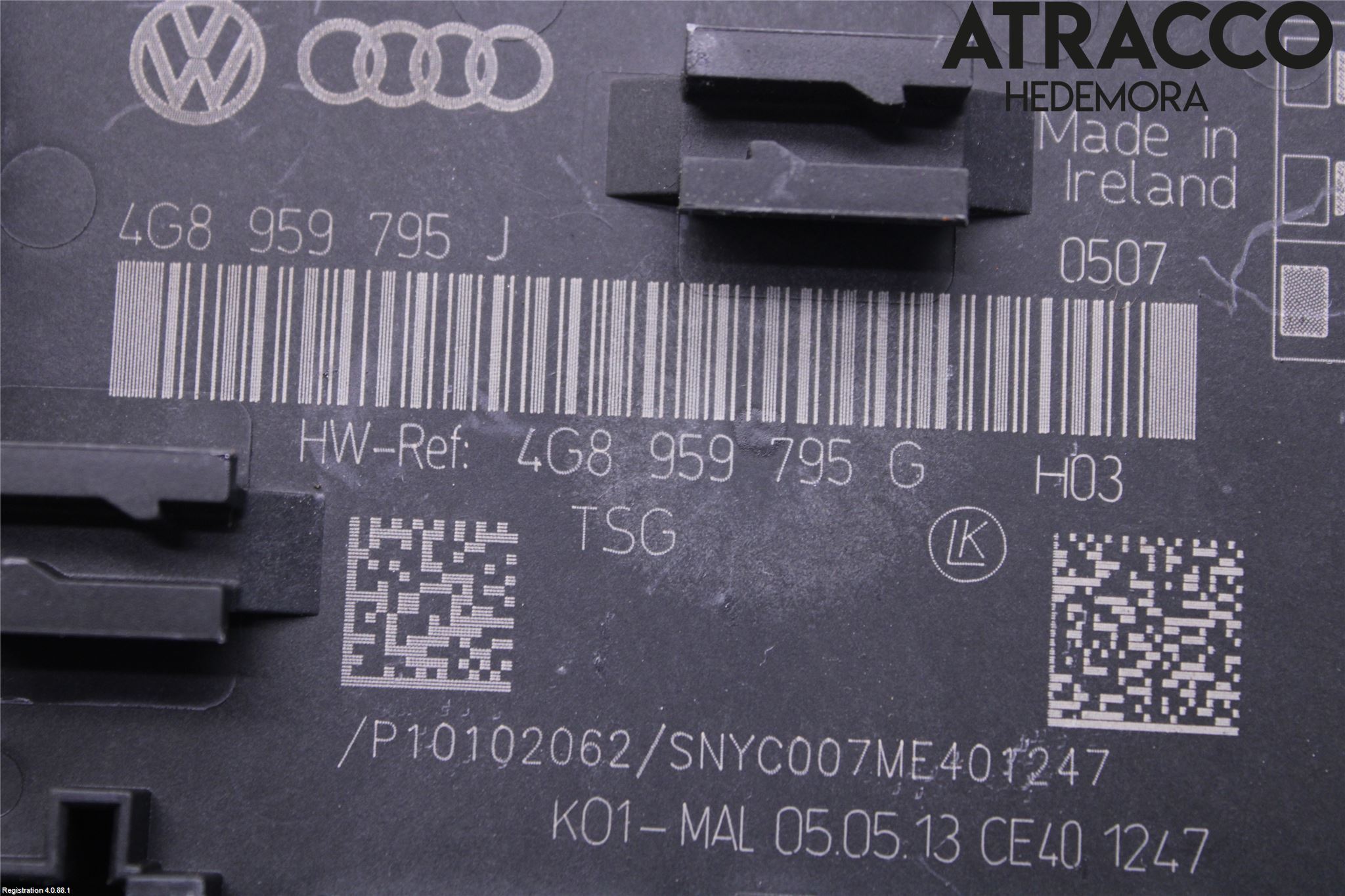 Audi A6/S6 4G 11-18 Styrenhet Dörr