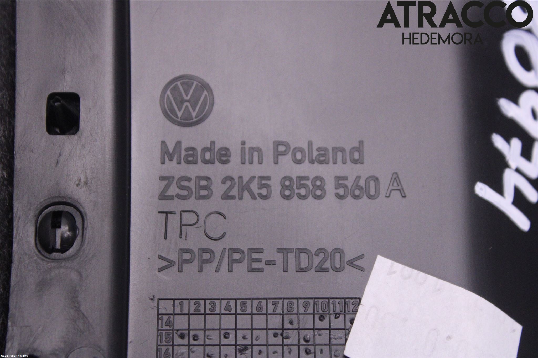 Volkswagen VW CADDY 16-20 Rattkåpa-Kåpor