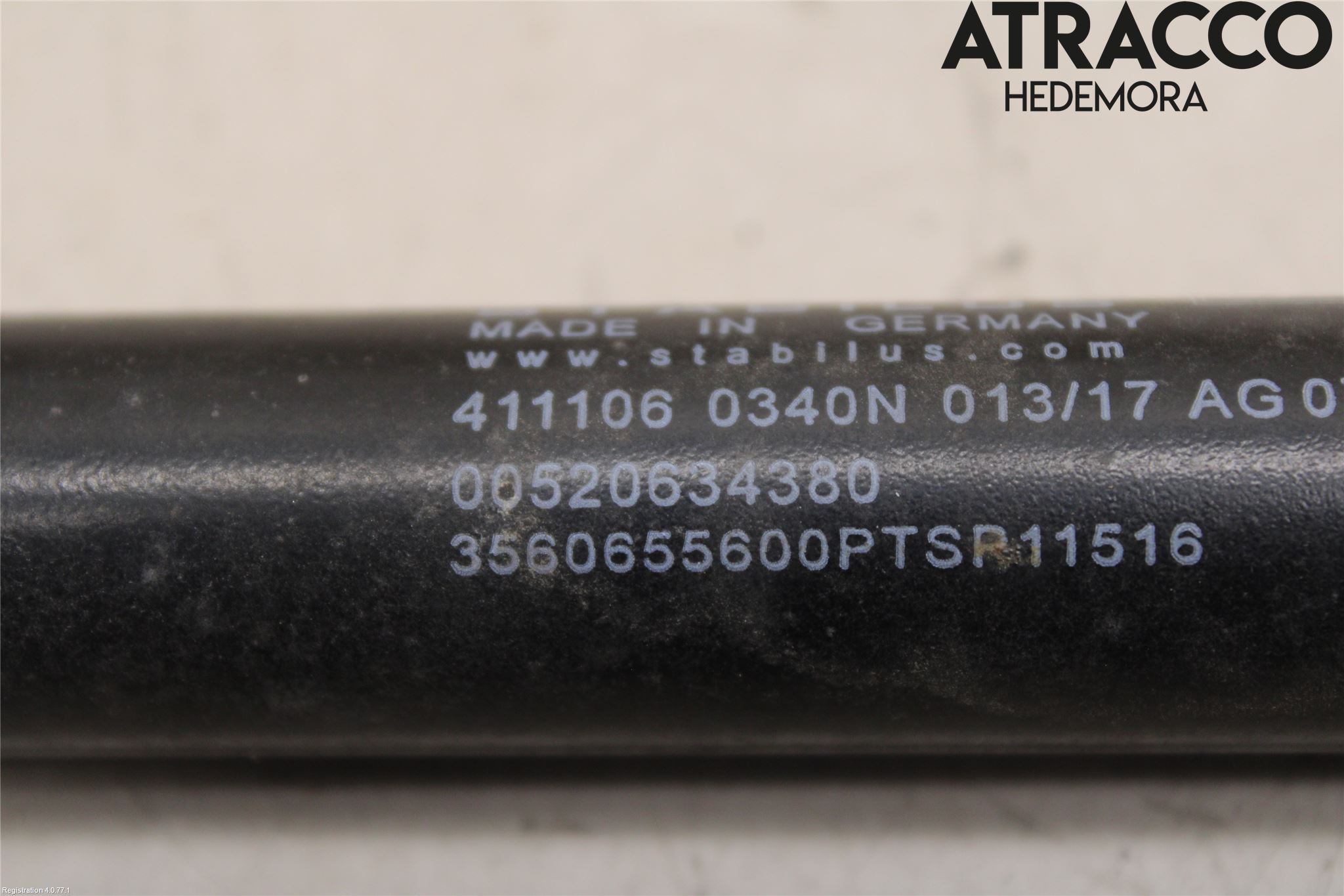 Fiat TIPO/CROSS 16- Gasfjäder Baklucka