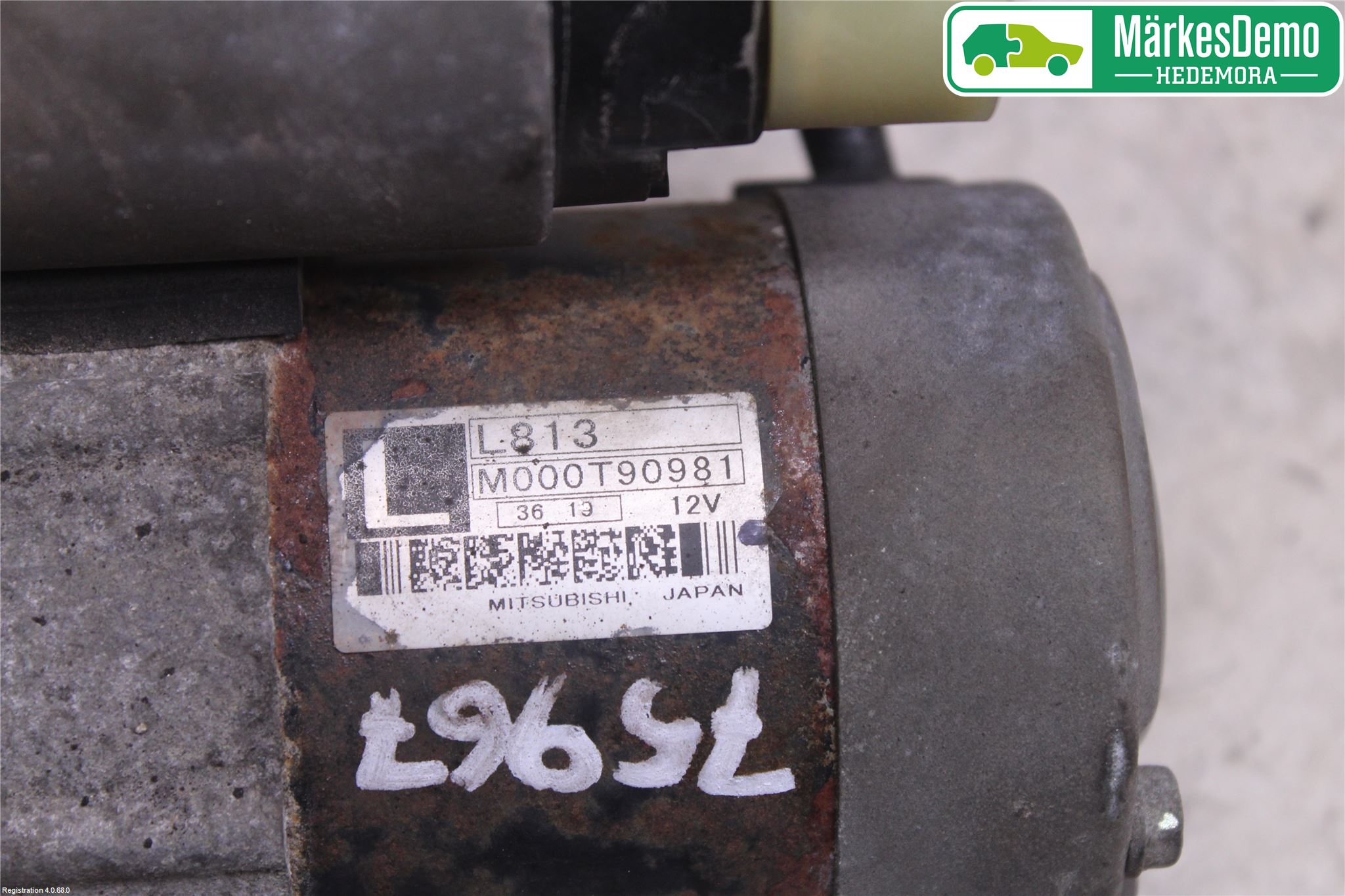 Mazda 6 02-08 Startmotor