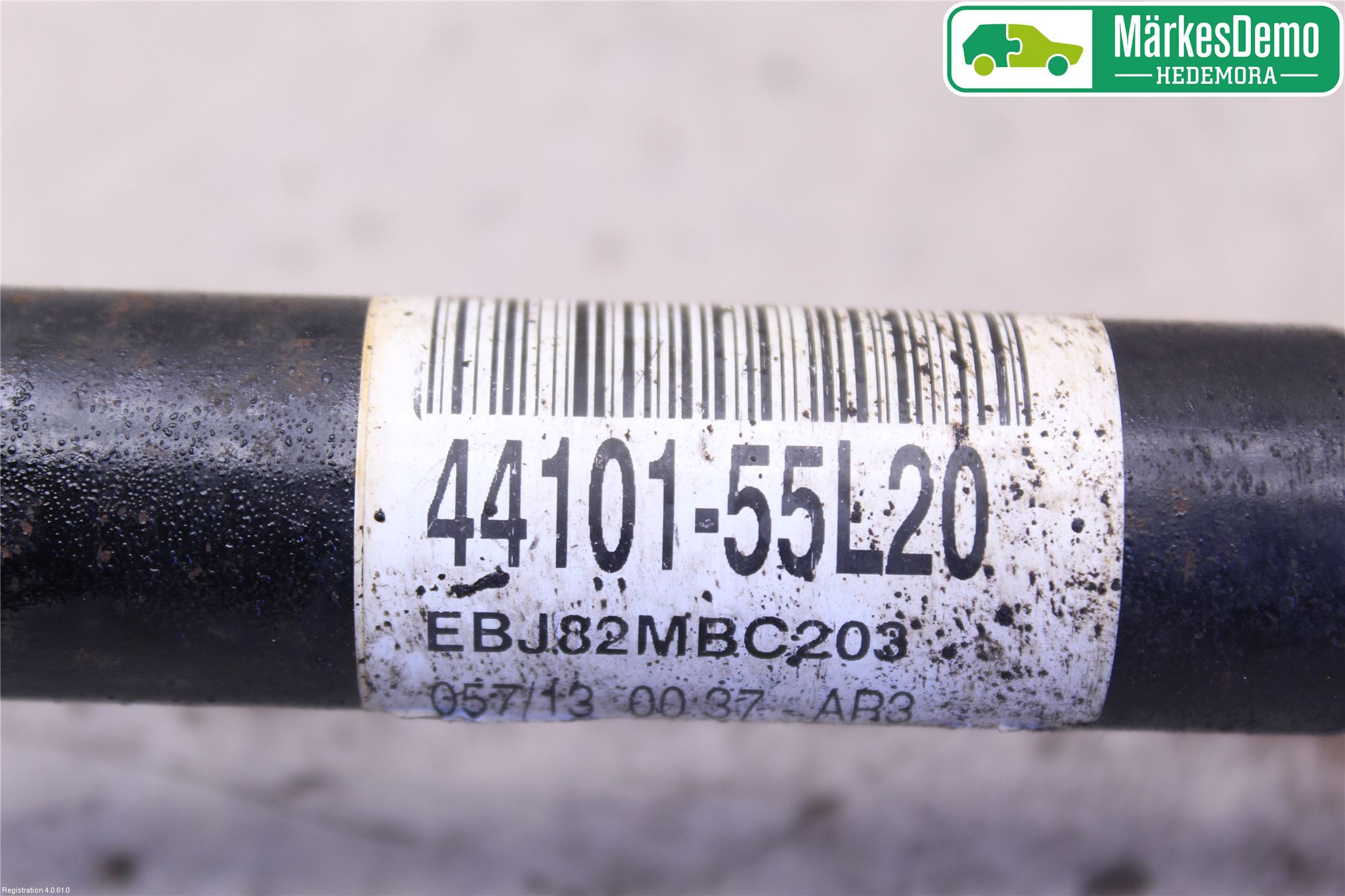 Suzuki SX4 10-13 Drivaxel Fram Höger