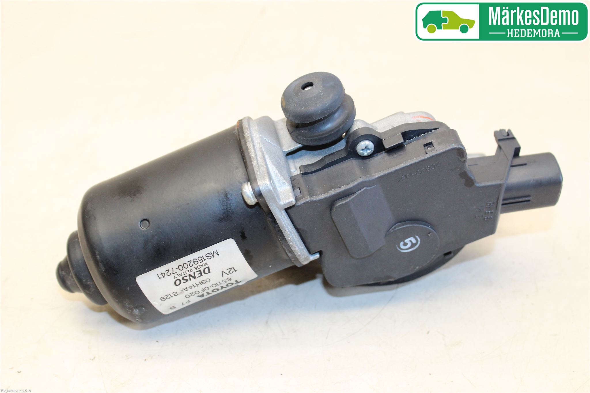 Toyota COROLLA VERSO 04-07 Torkarmotor Vindruta