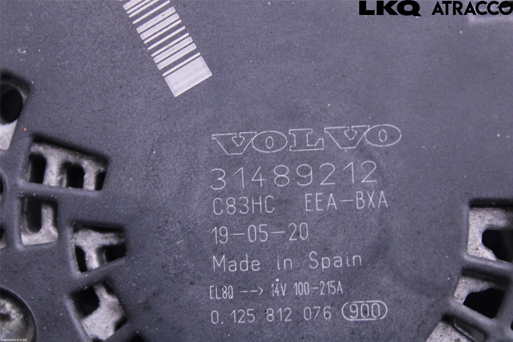 Volvo XC60 18- Generator