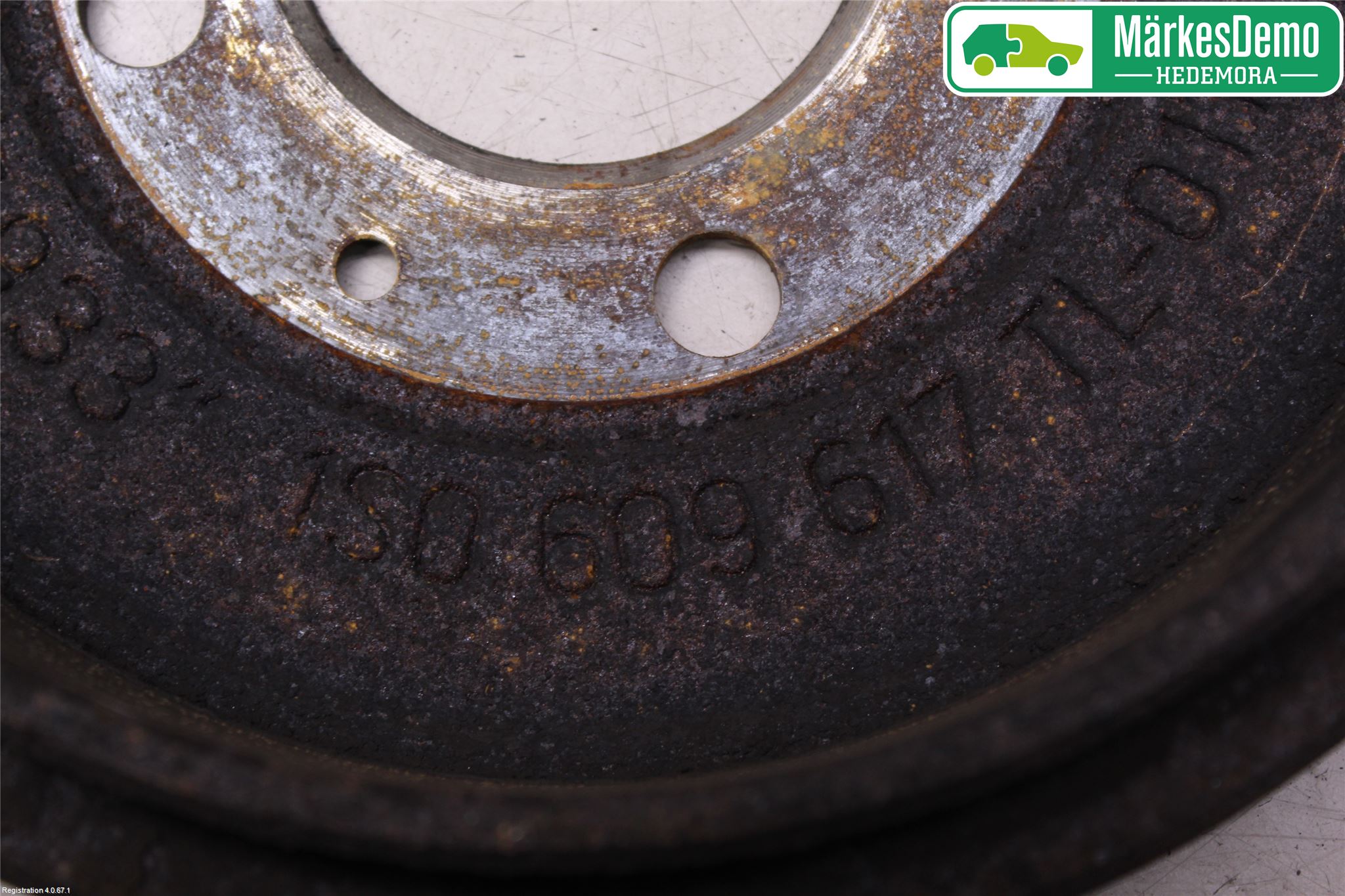 Volkswagen VW UP! / E-UP! Bromstrumma Bak