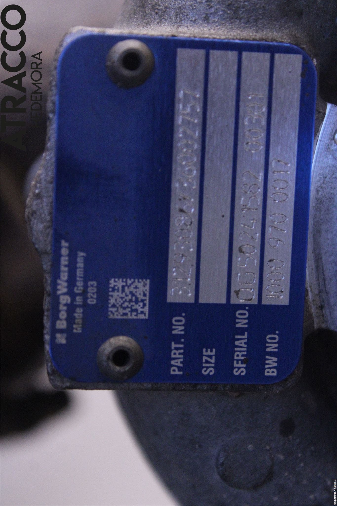 Volvo V70 14-16 Turboaggregat