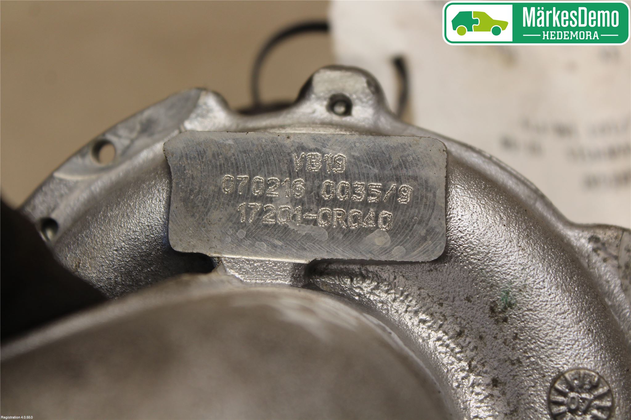 Toyota AVENSIS 07-08 Turboaggregat