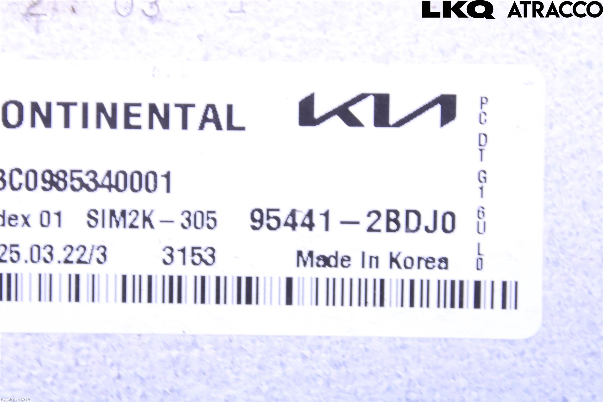 Kia CEED/CEED SW 19- Styrenhet Växellåda