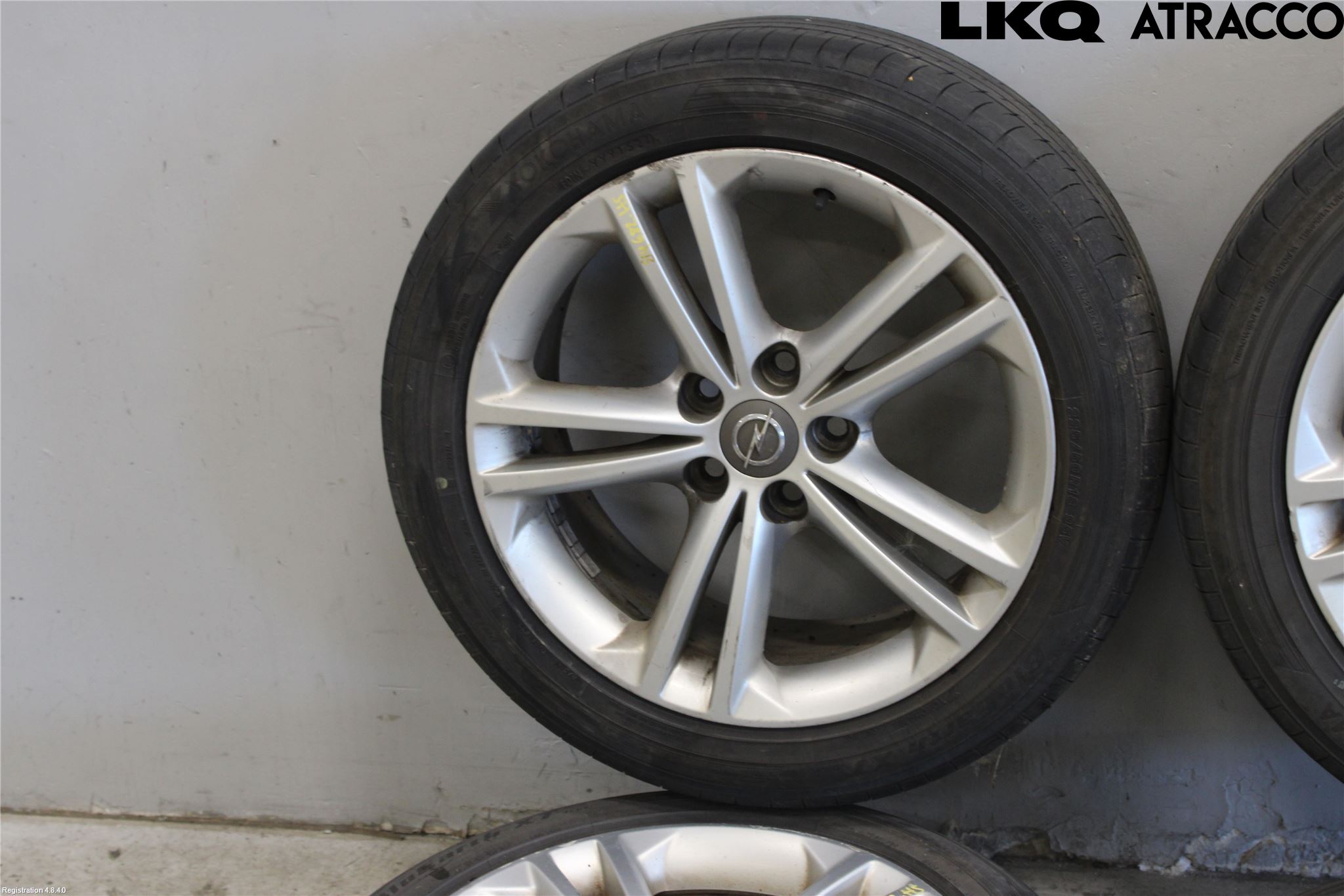 Opel INSIGNIA 09-16 Sommardäck Alumfälg 4St