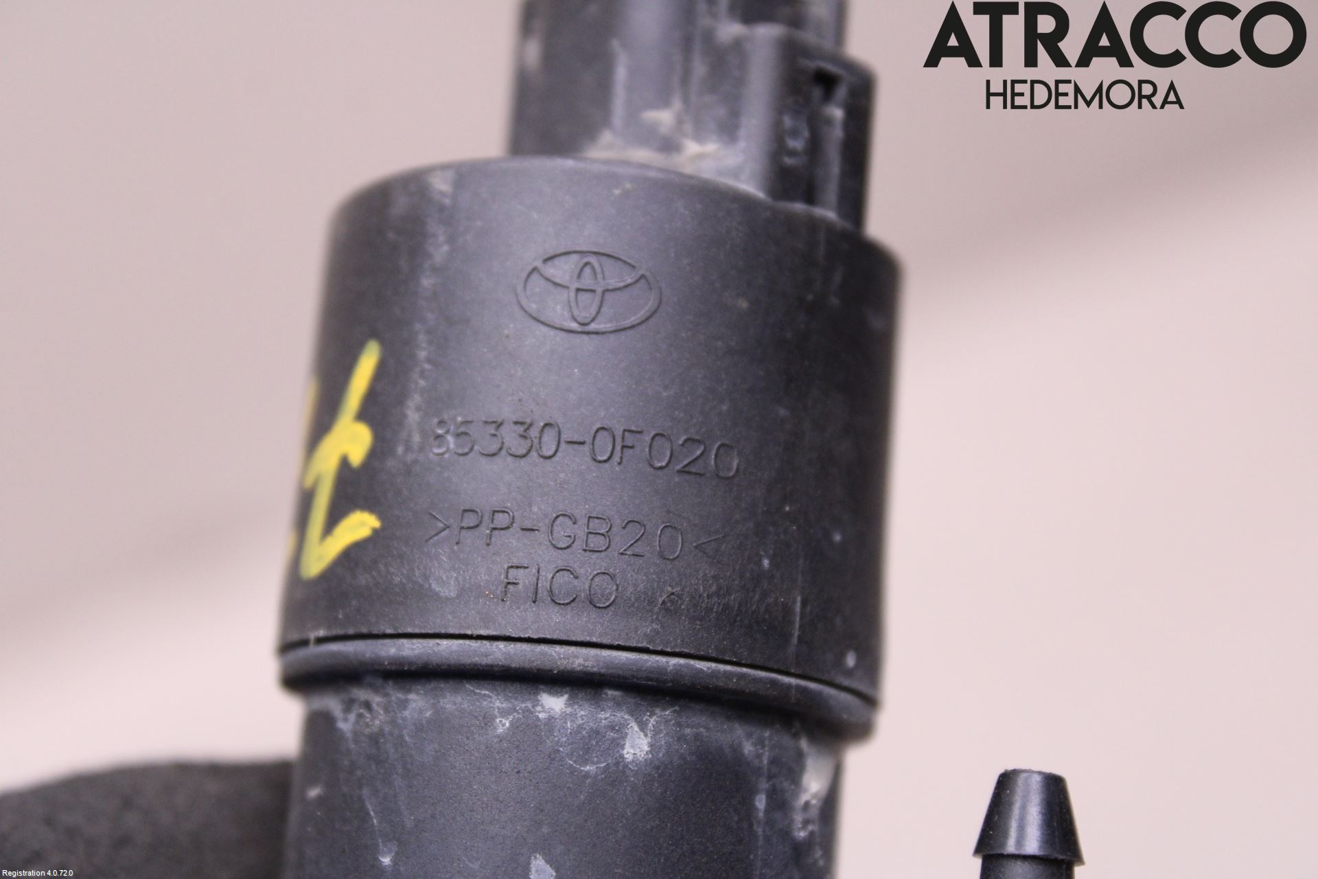 Toyota YARIS XP130 12-14 Spolarpump Baklucka