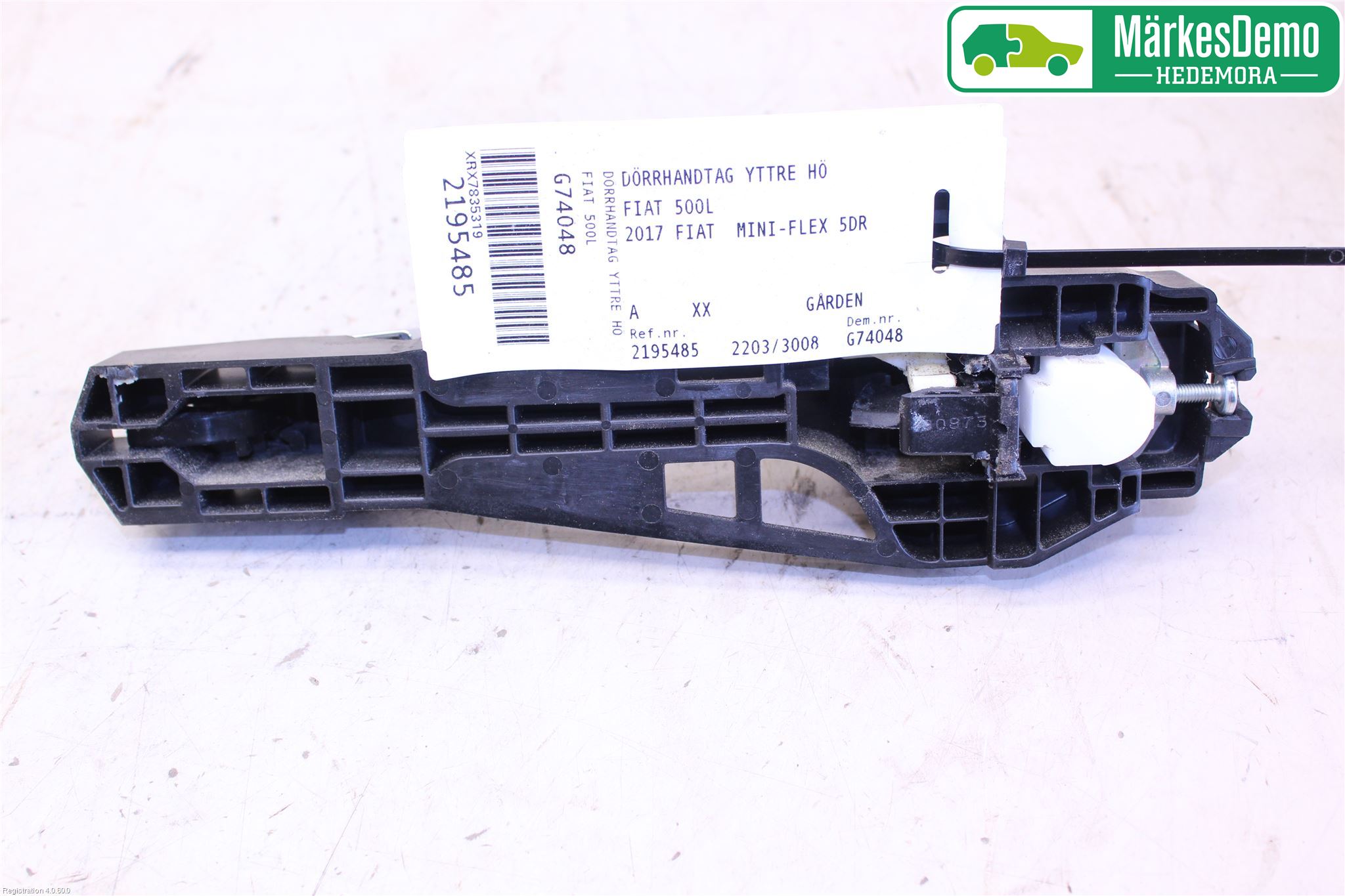 Fiat 500L 13-19 Dörrhandtag Yttre Hö