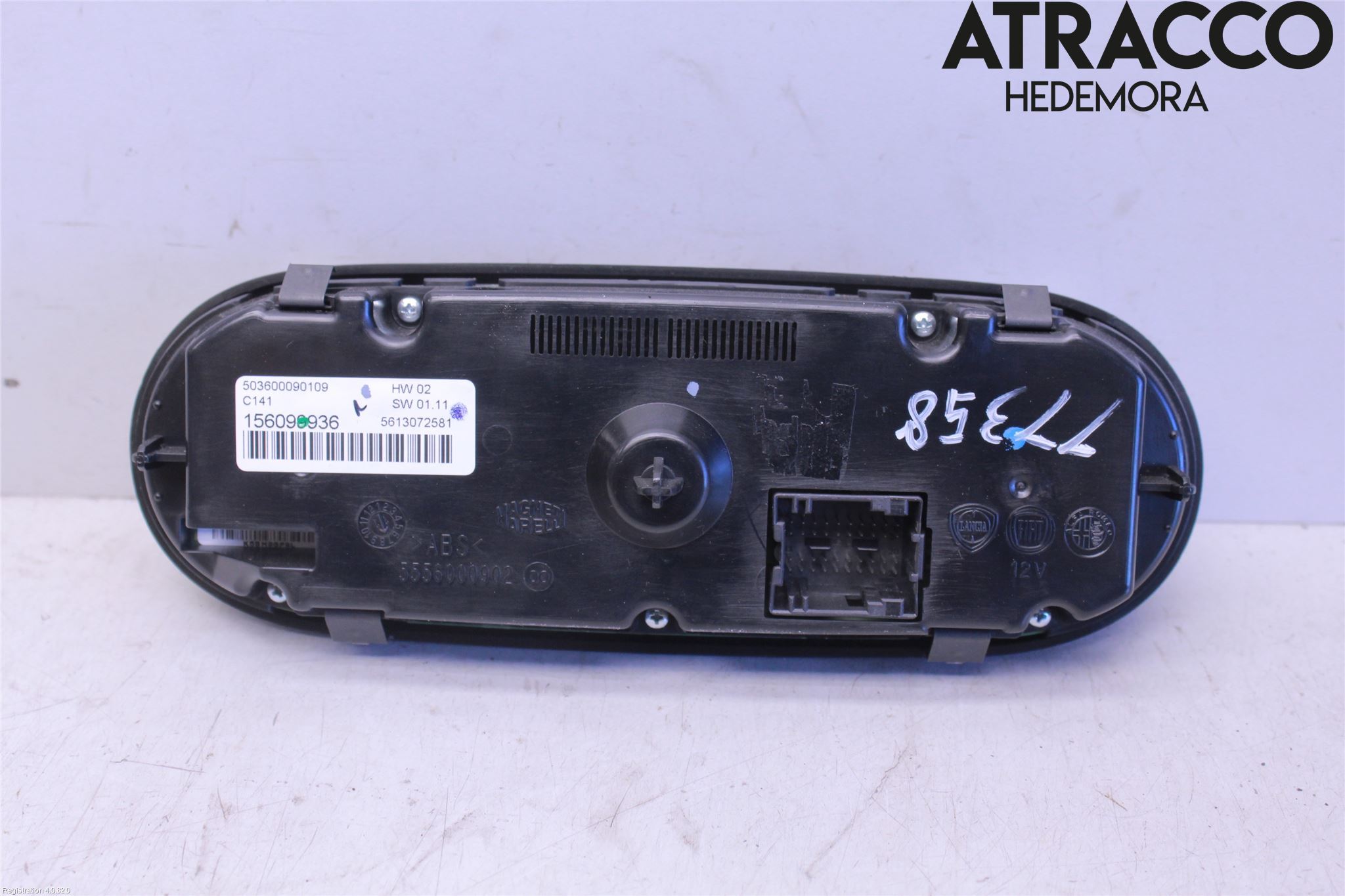 Alfa GIULIETTA Ac Styrenhet Ac Manöveren