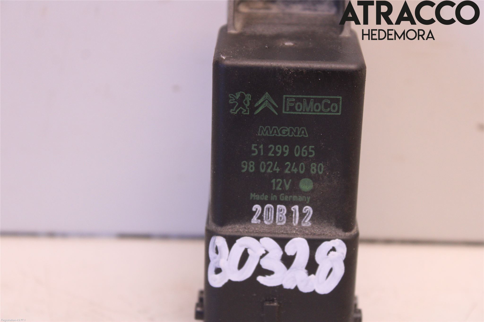 Citroen C5 08-17 Relä Glödning Diesel