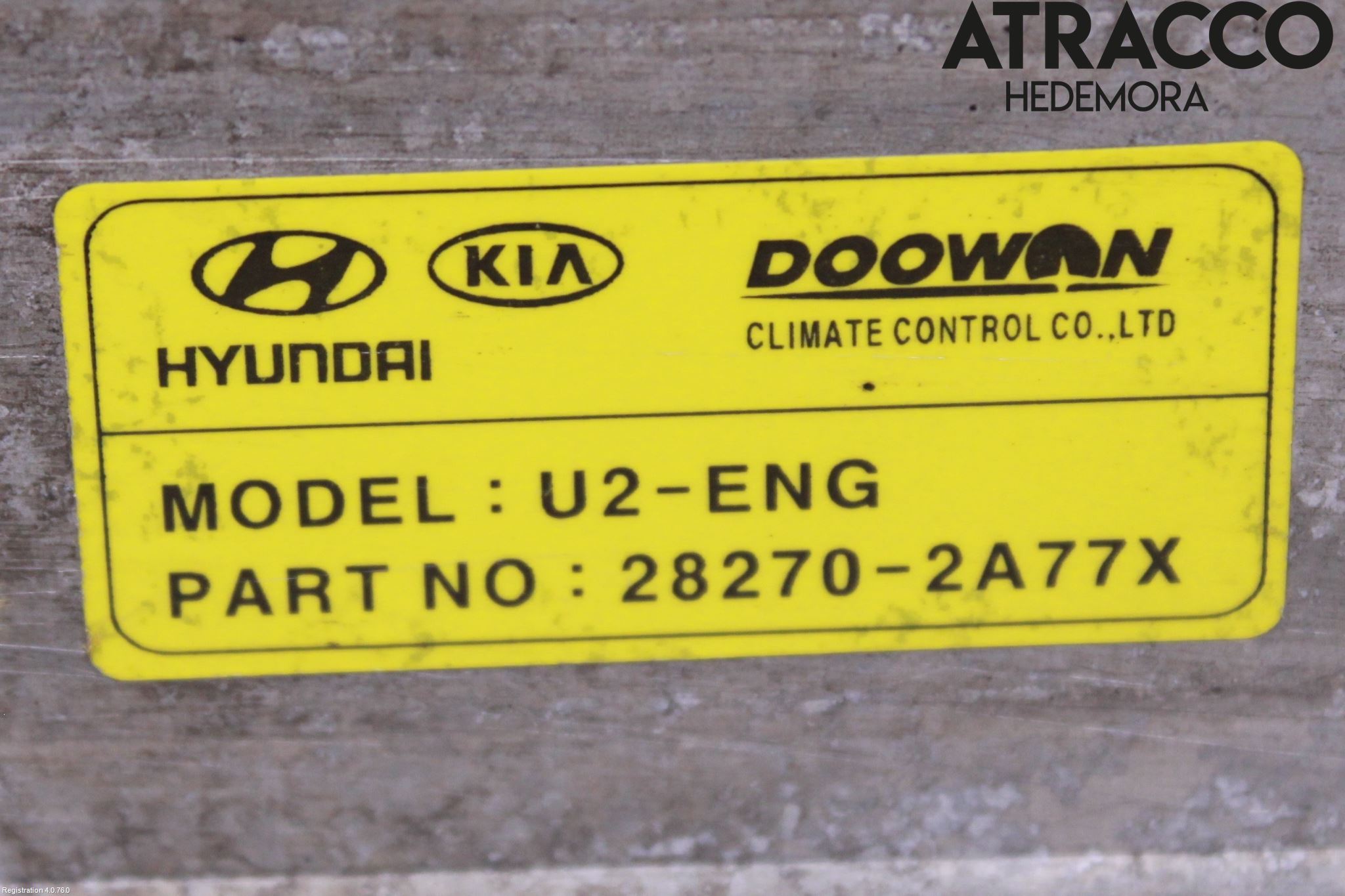 Hyundai i30 GD 13-17 Laddluft-Intercooler Kyl