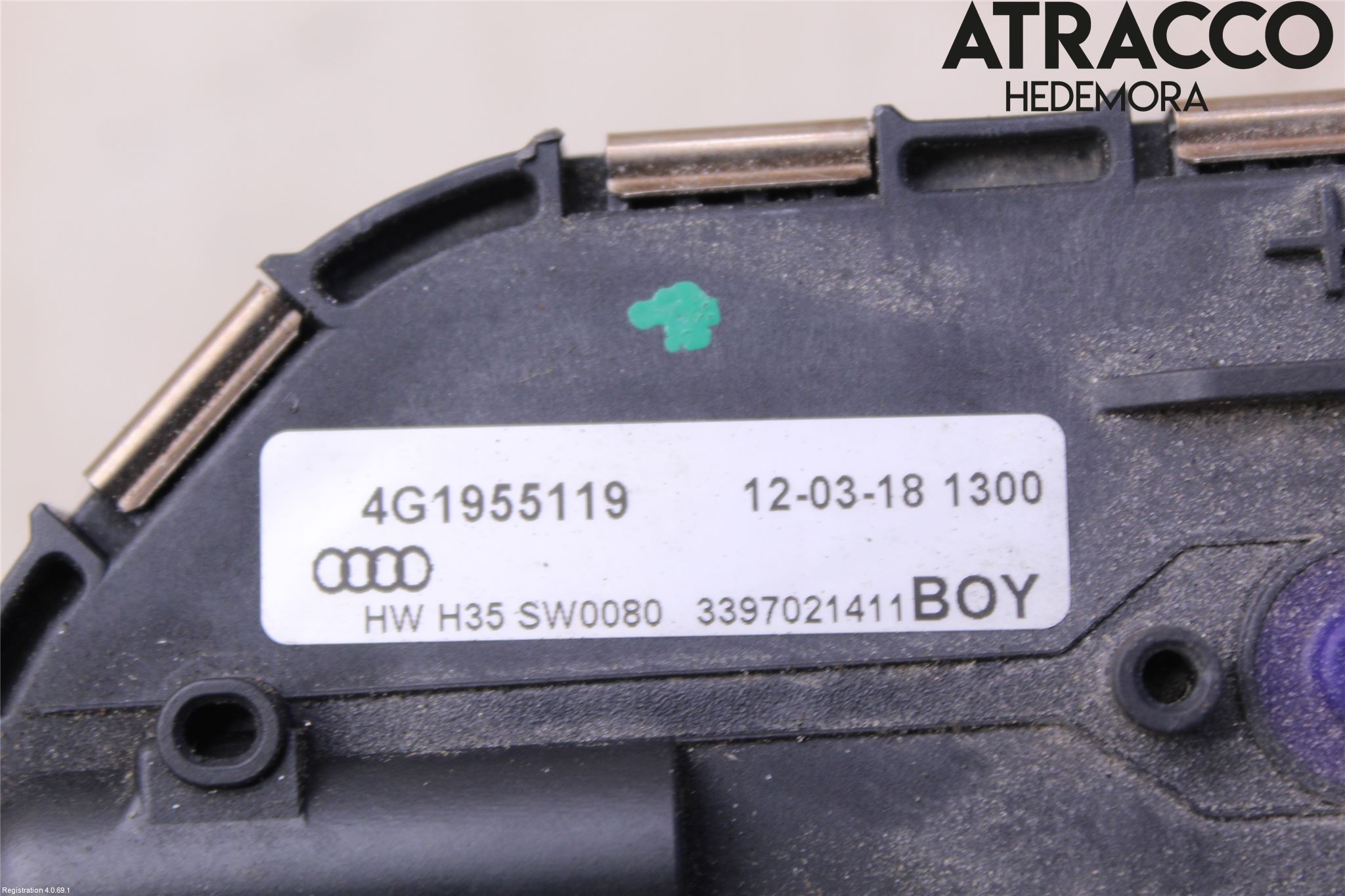 Audi A7/S7 4G 11-17 Torkarmotor Vindruta