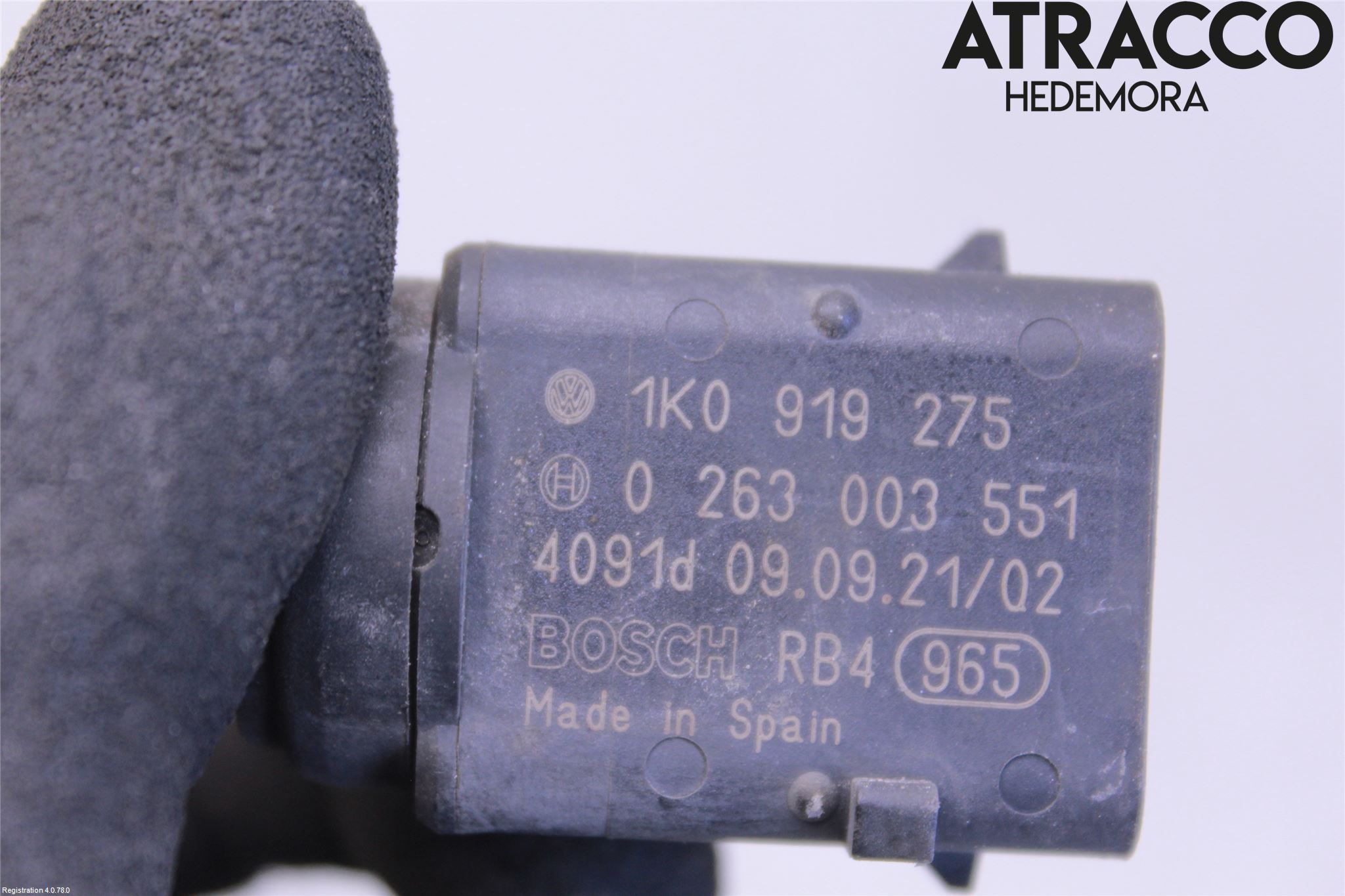 Volkswagen VW TOUAREG 7L 03-10 Parkeringshjälp Frontsensor