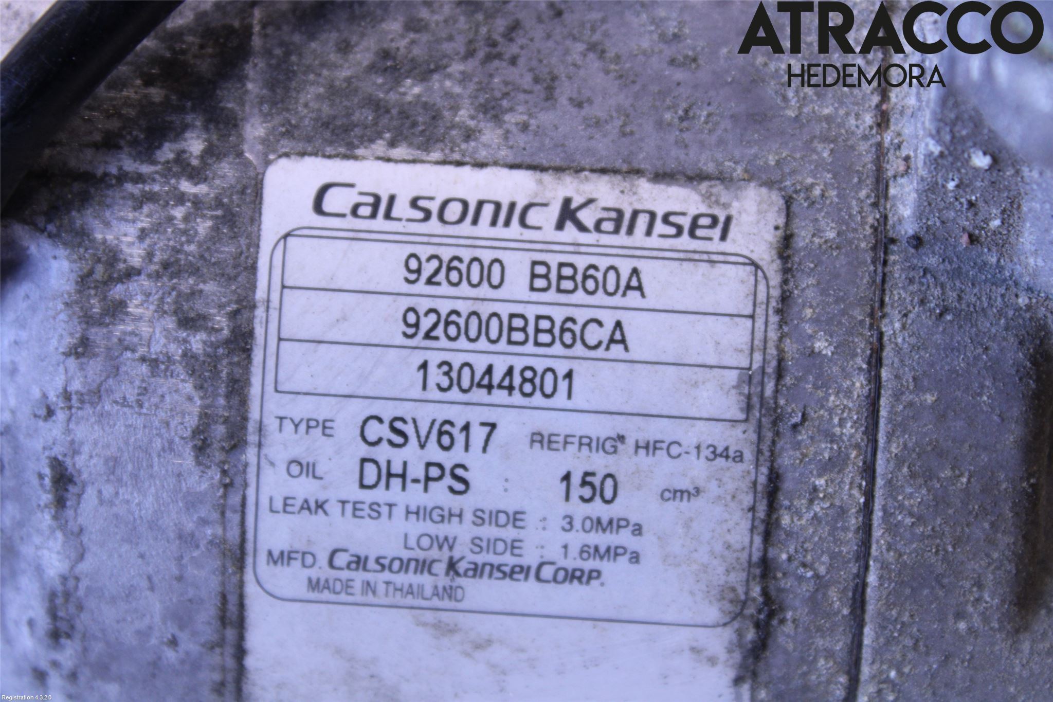 Nissan QASHQAI+2  10-14 Ac Kompressor