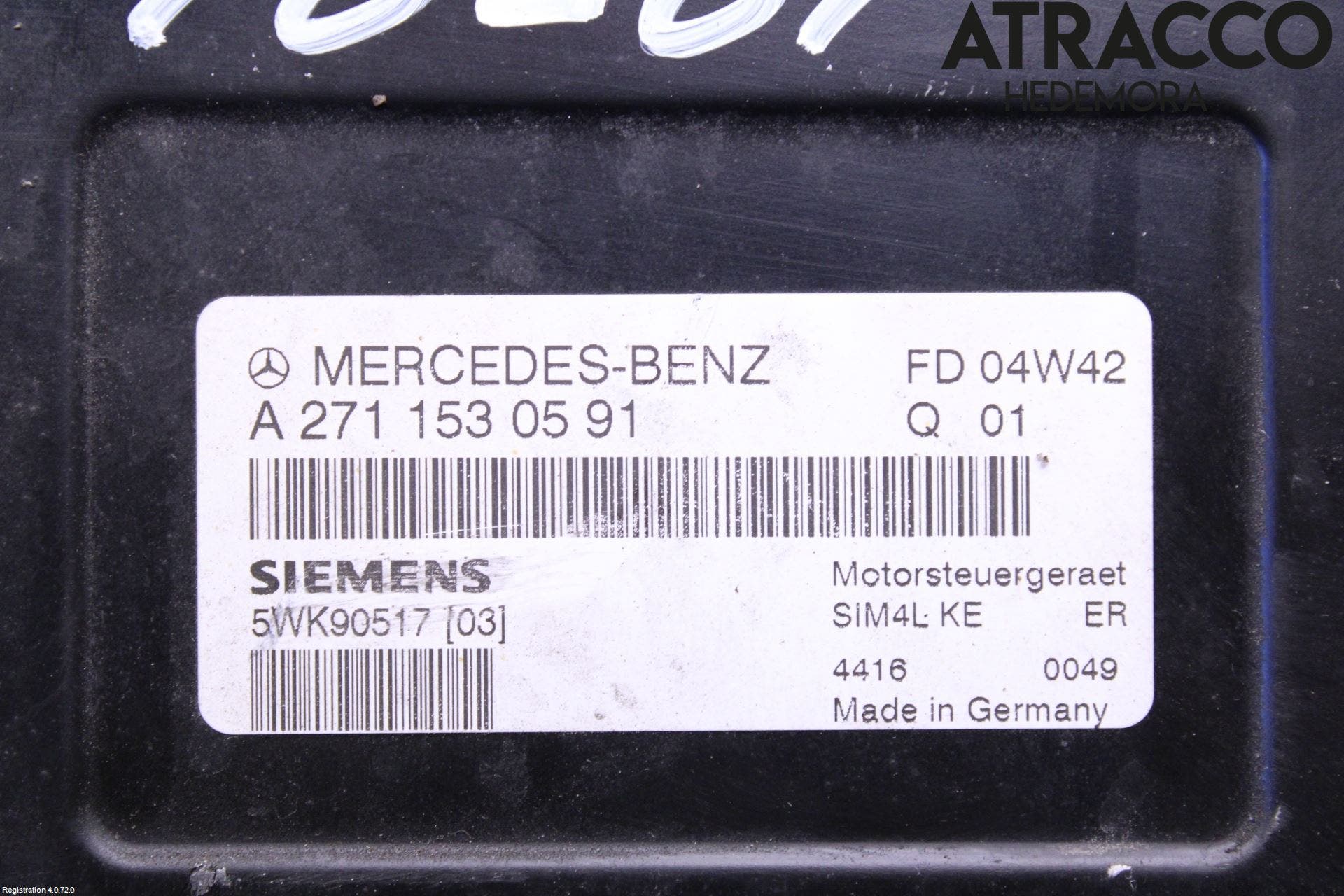 Mercedes-Benz MB C (203) 00-07 Styrenhet Insprut Bensin