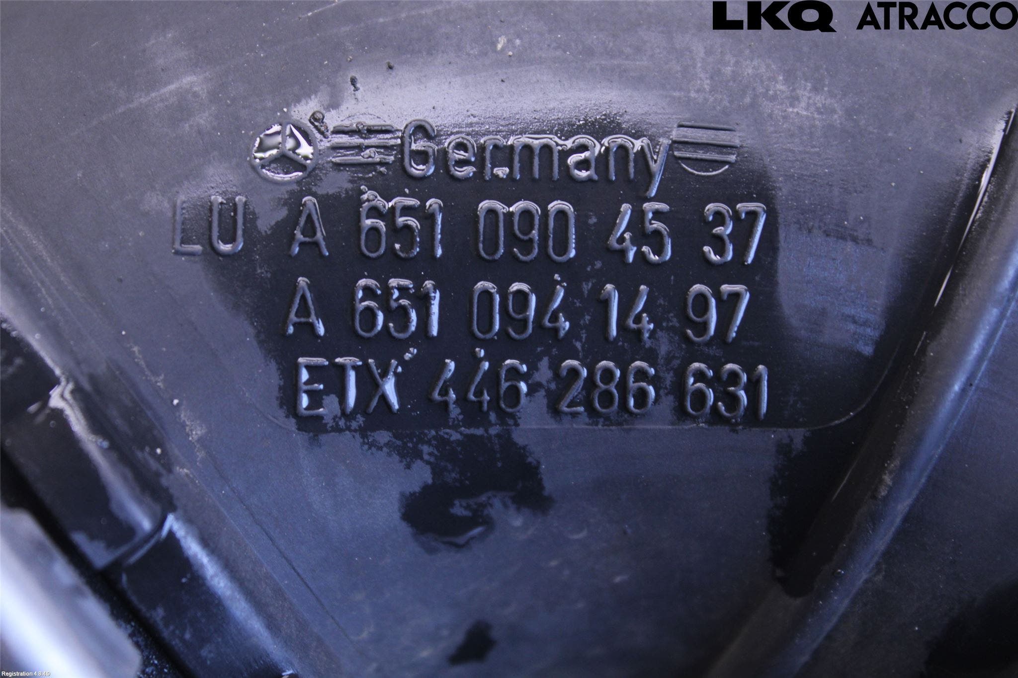 Mercedes-Benz MB E-KLASS (W212) 09-16 Injgummibälg-Slang