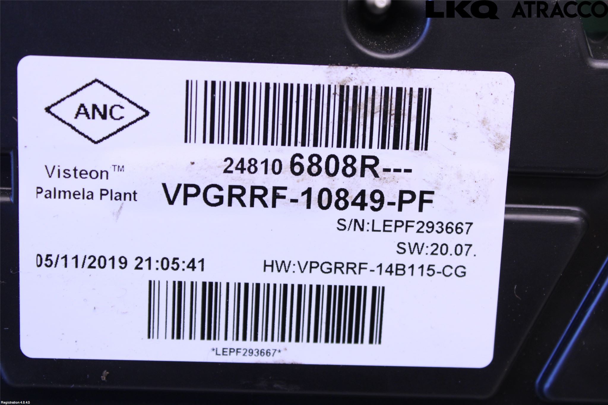 Renault CAPTUR 20-24 Instrument Komb