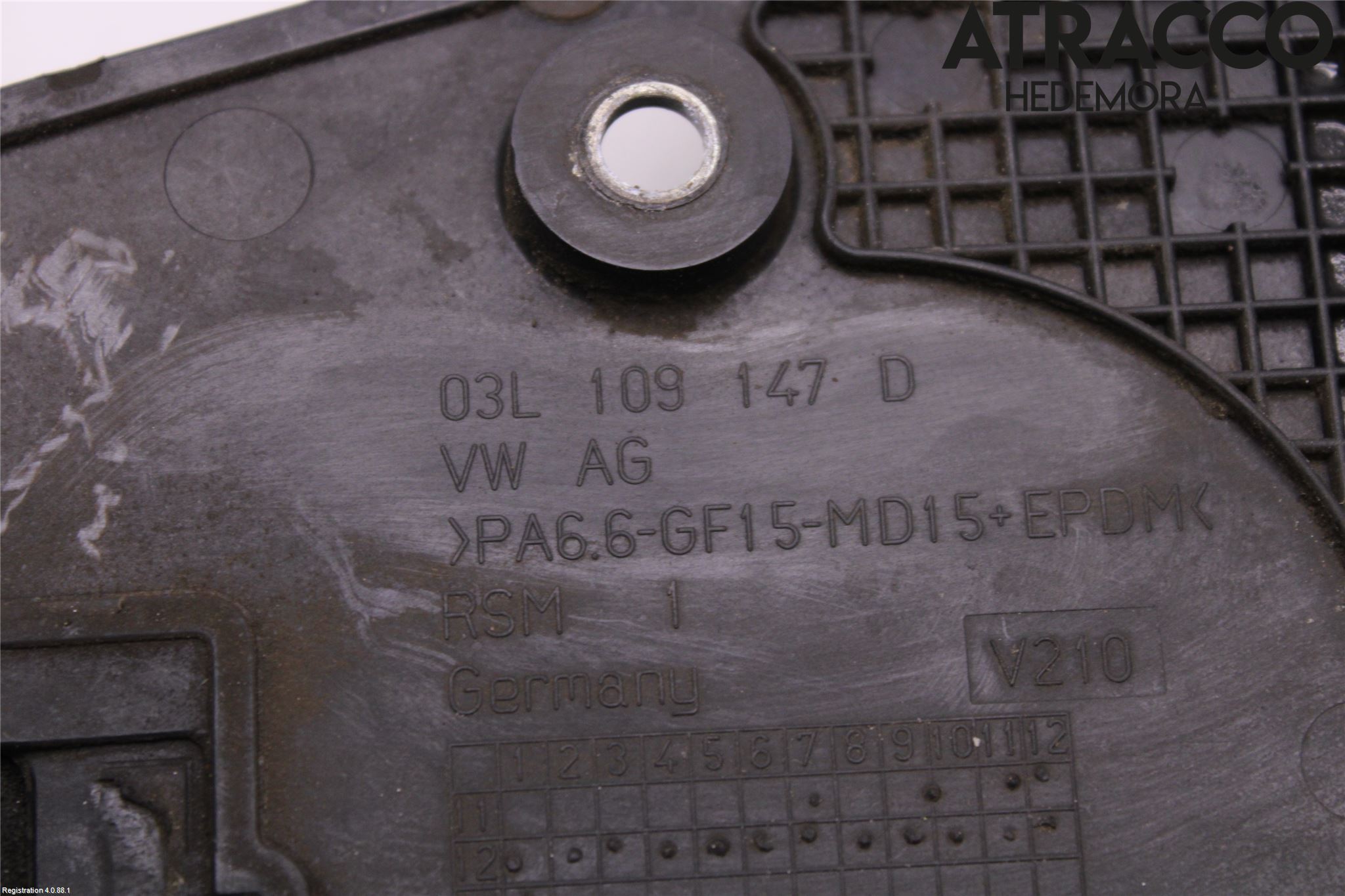 Volkswagen VW CADDY 11-15 Kamrem-Transmissionskåpa