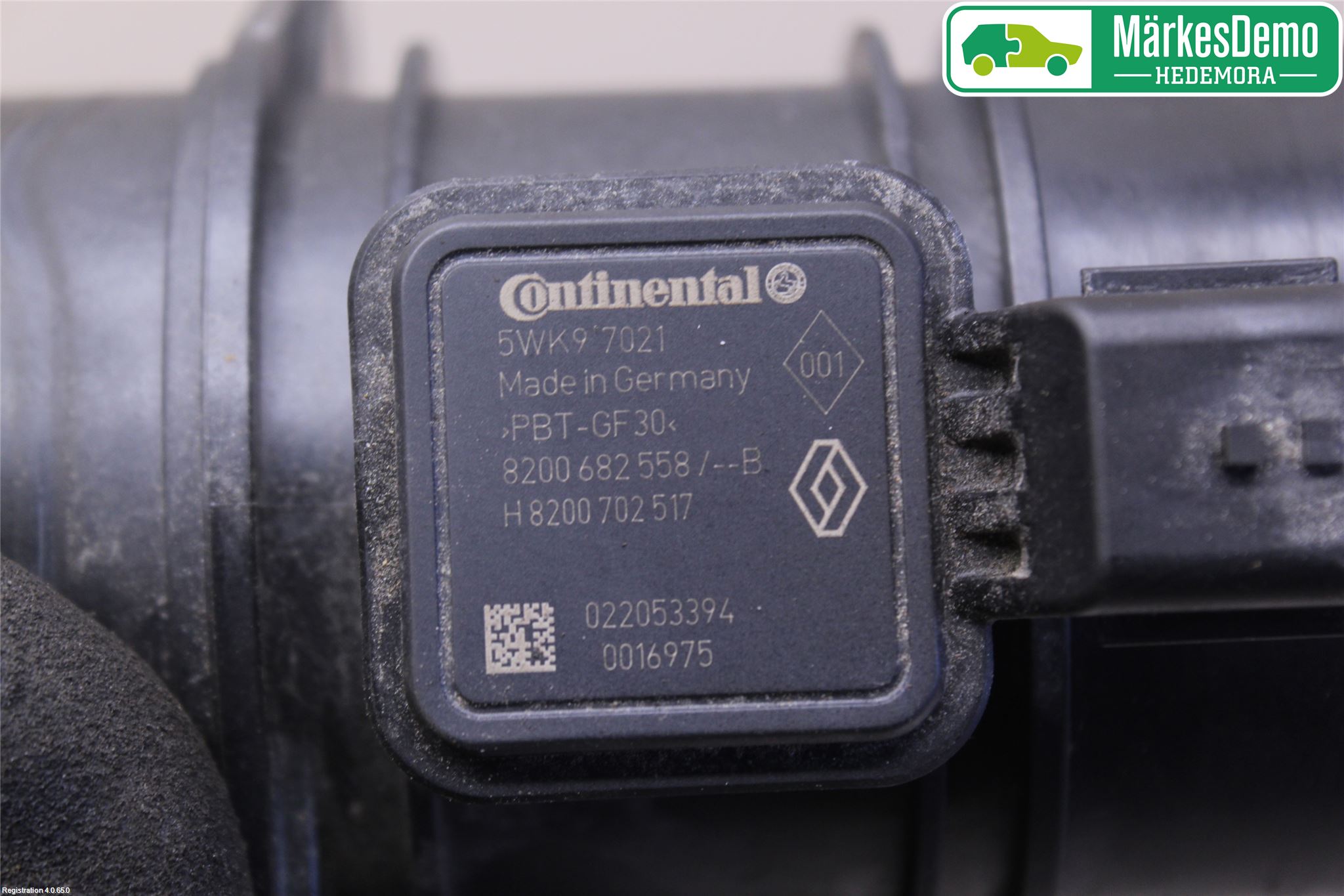 Dacia SANDERO/STEPWAY 13-20 Injluftmassamätare