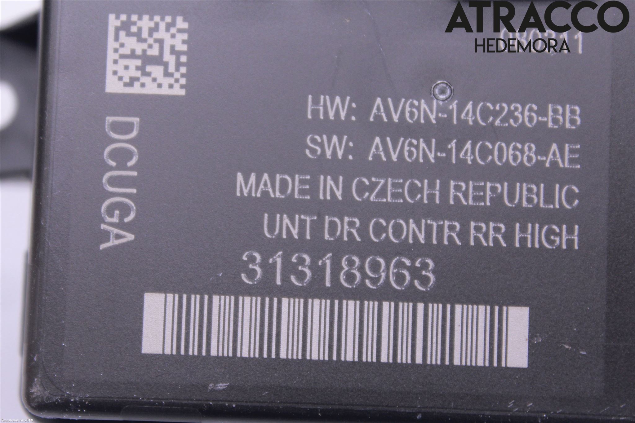 Volvo V60 11-13 Styrenhet Dörr