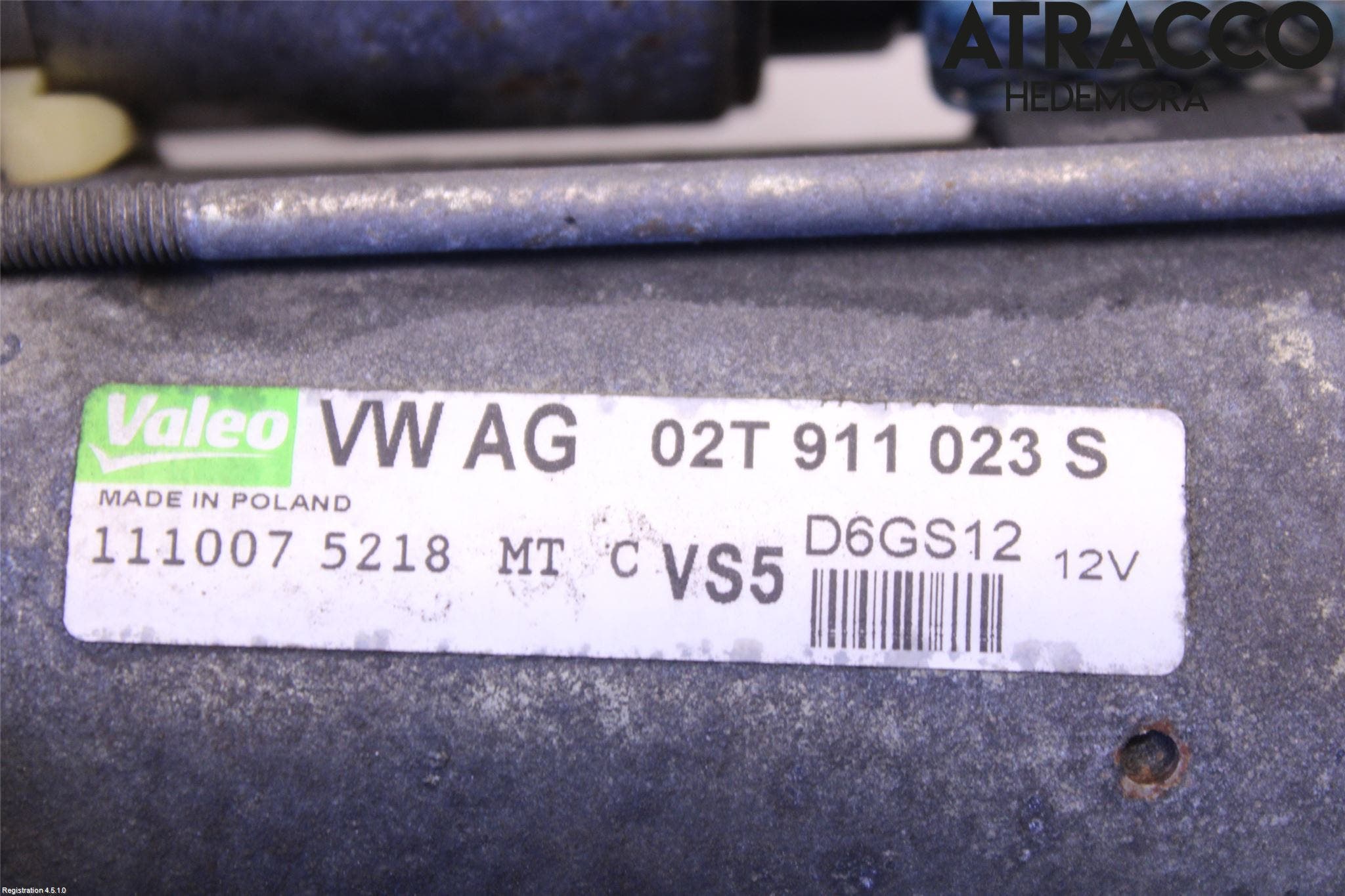 Skoda FABIA 07-14 Startmotor Diesel