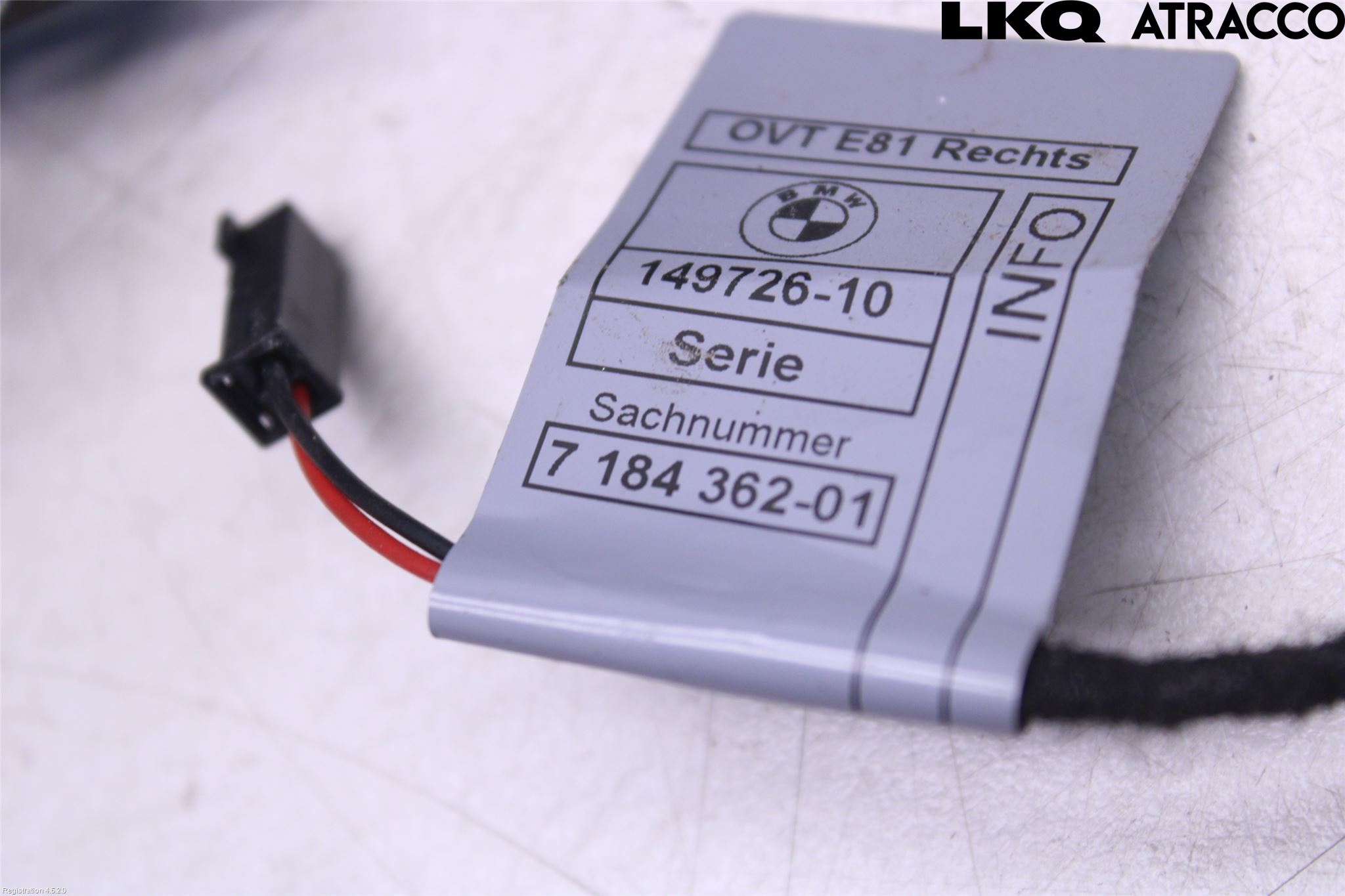 BMW 1 E82/88 Coupé/Cab 06-13 Dörrhandtag Yttre Hö