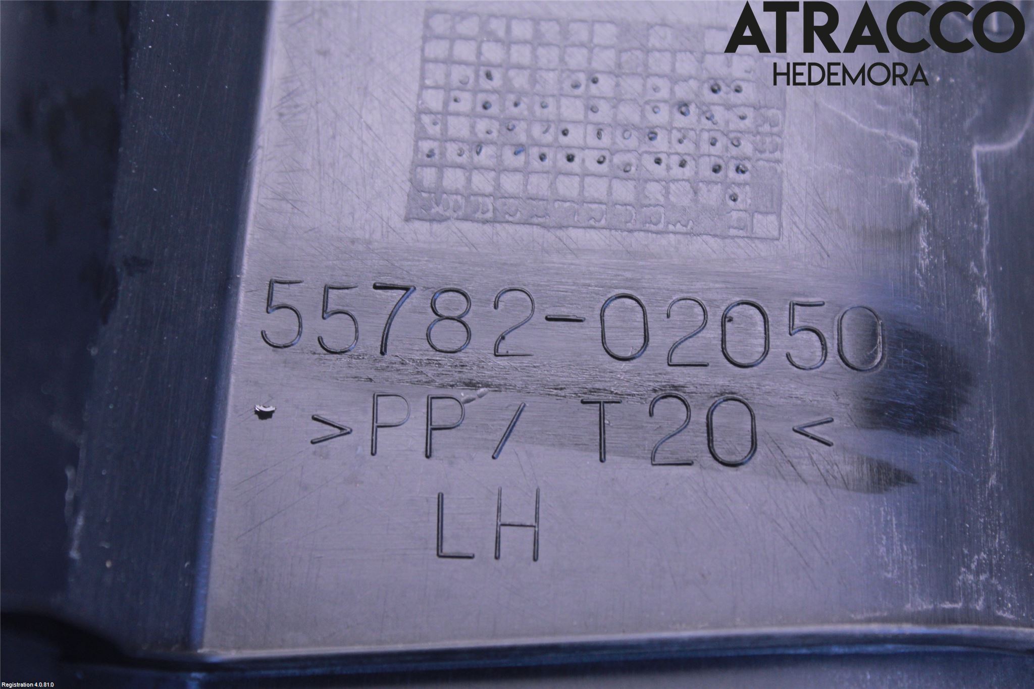 Toyota COROLLA 02-07 Torpedplåt-Torpedplast