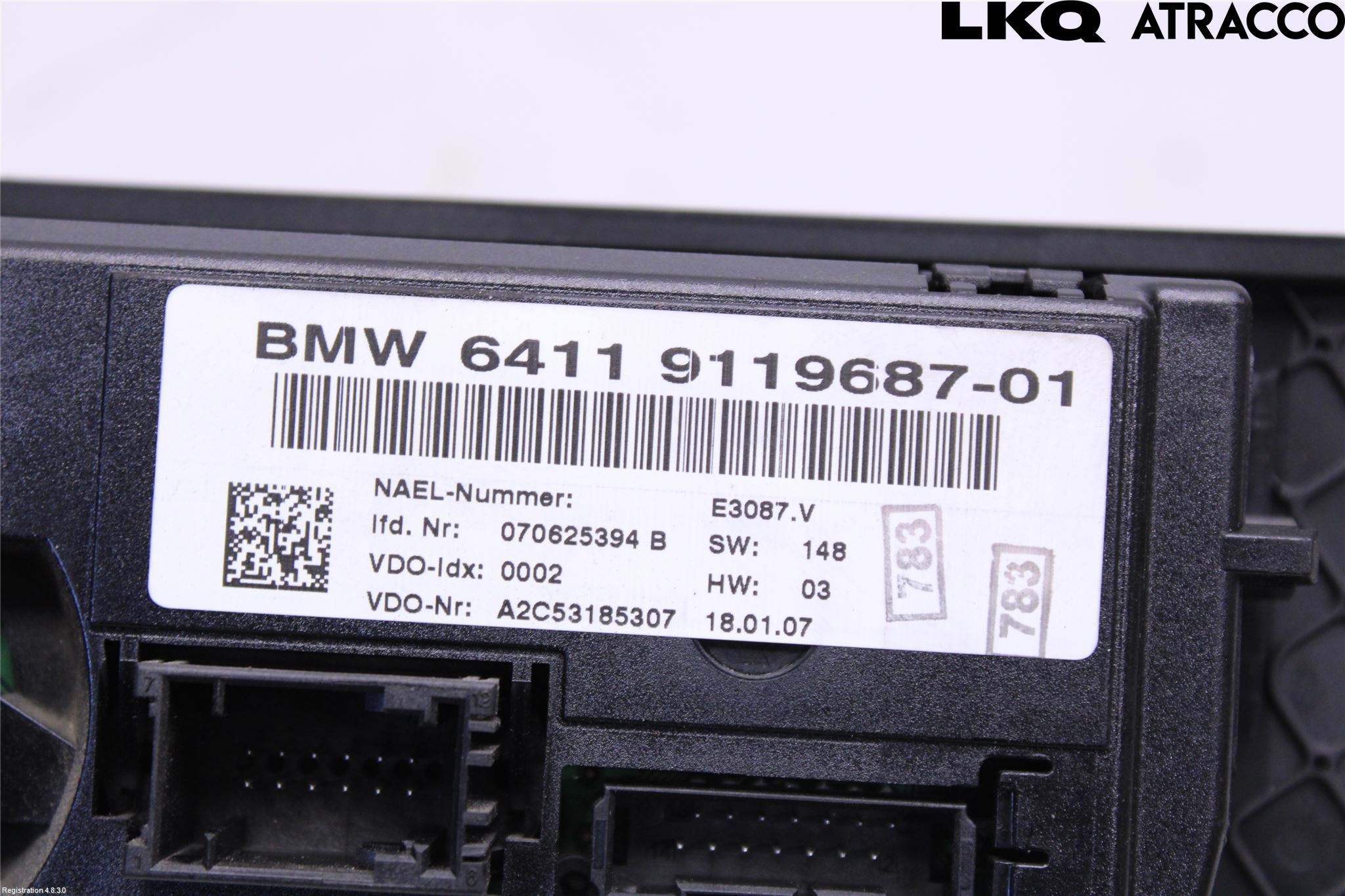 BMW 3 E92/93 Coupé/Cab 05-14 Ac Styrenhet Ac Manöveren