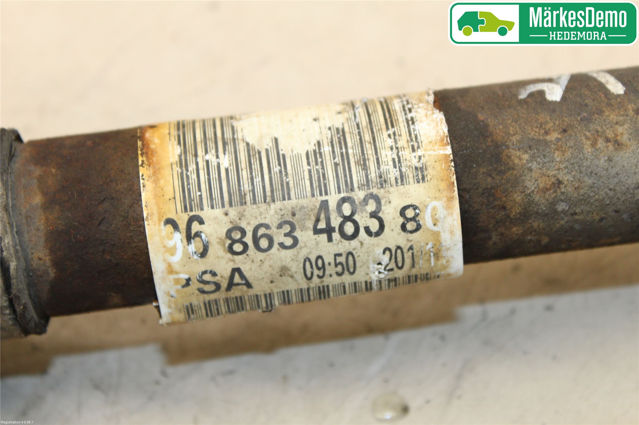 Peugeot 508 11-18 Drivaxel Fram Vänster