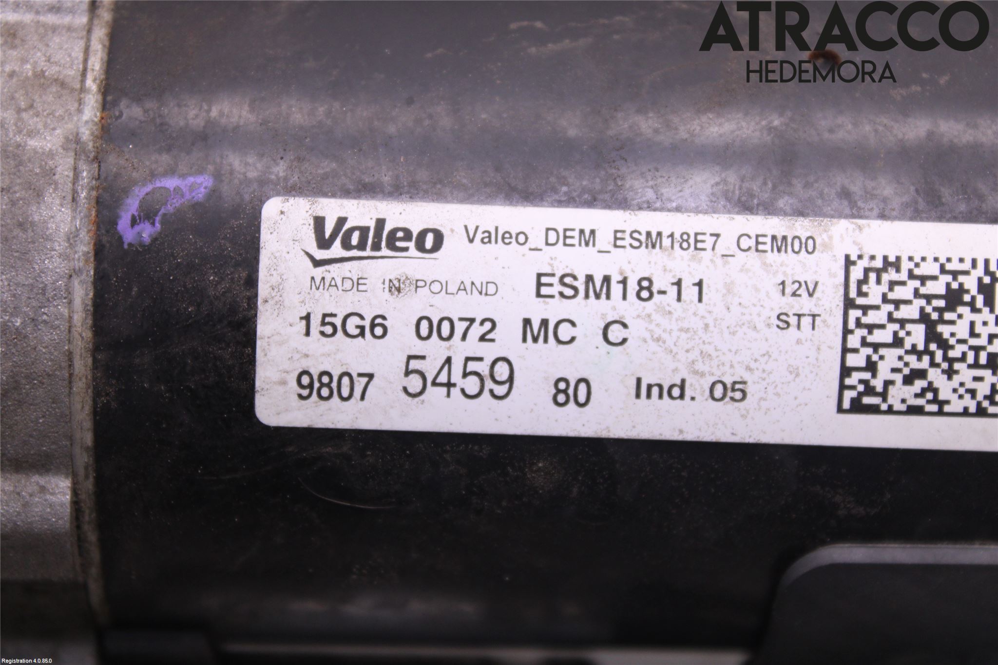 Peugeot PEUGOT 208 16-19 Startmotor