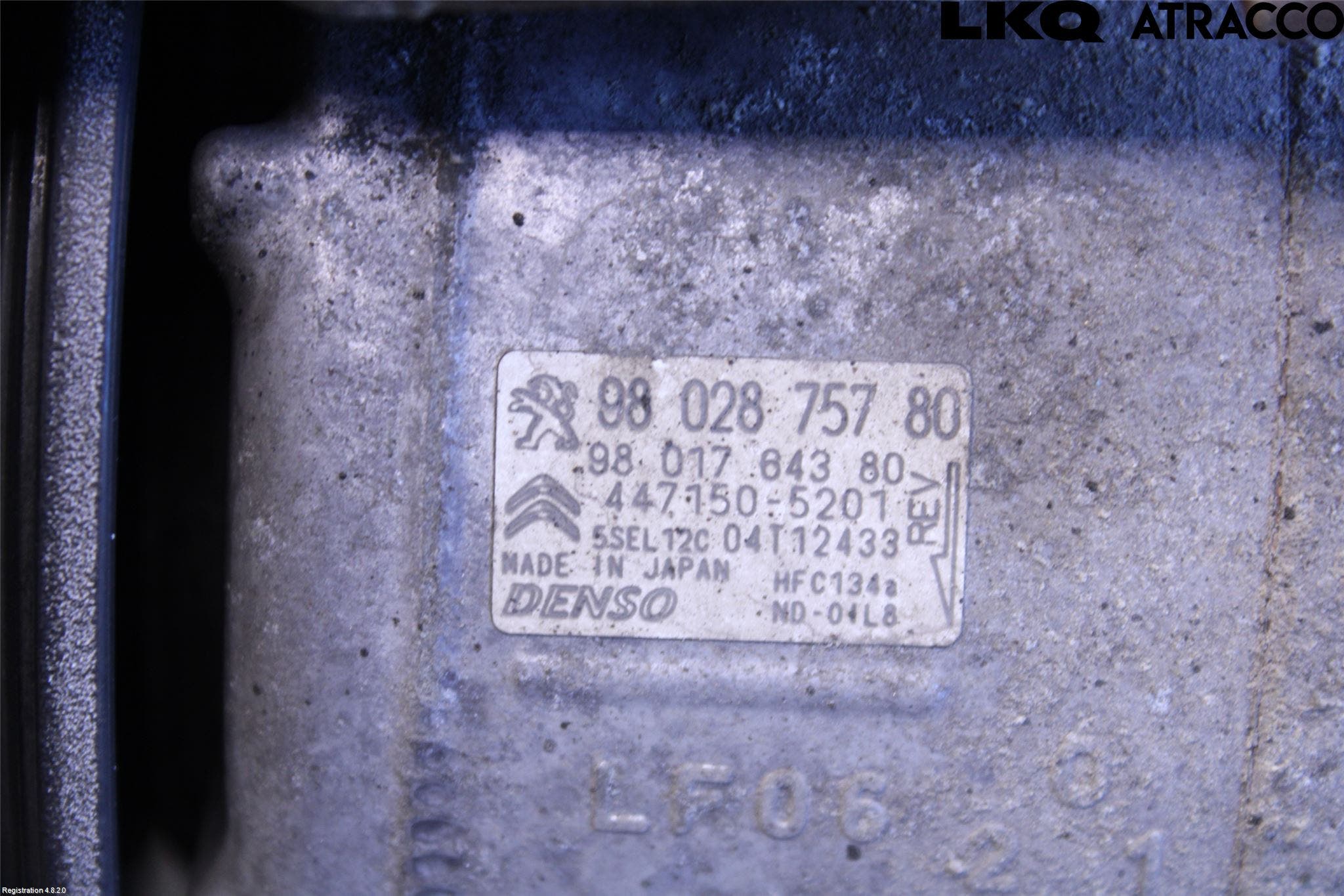 Citroen BERLINGO 08-18 Ac Kompressor