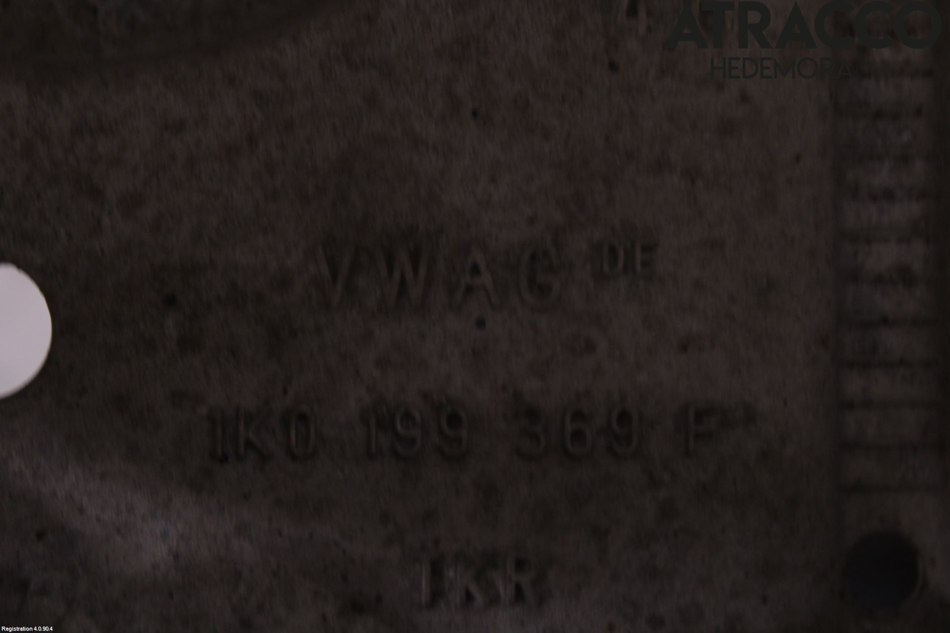 Volkswagen VW GOLF VI 09-13 Framvagnsbalk