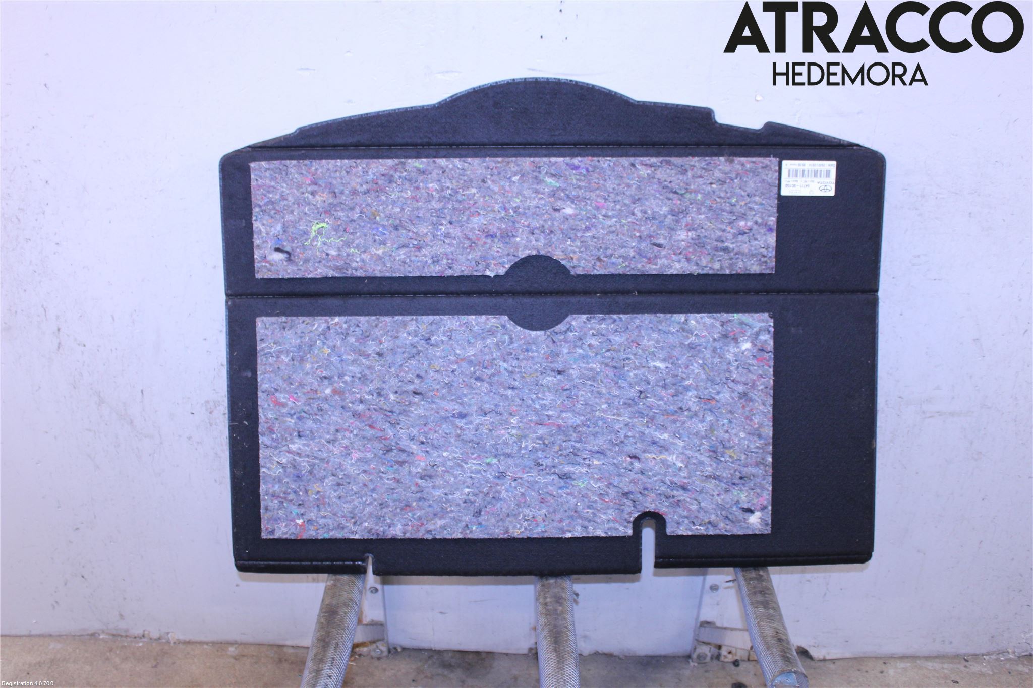 Toyota YARIS XP130 12-14 Bagage Golv