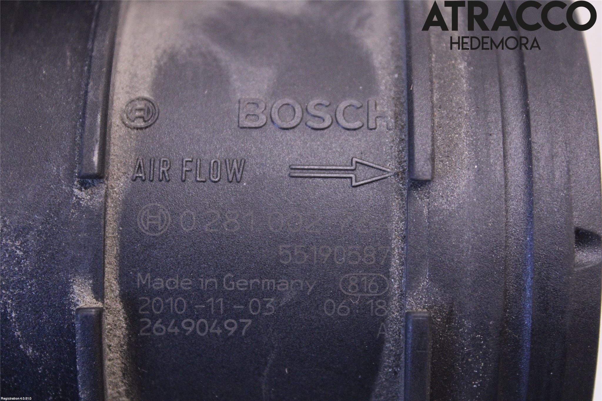 Saab 9-3 VER2/VER3 08-15 Injluftmassamätare