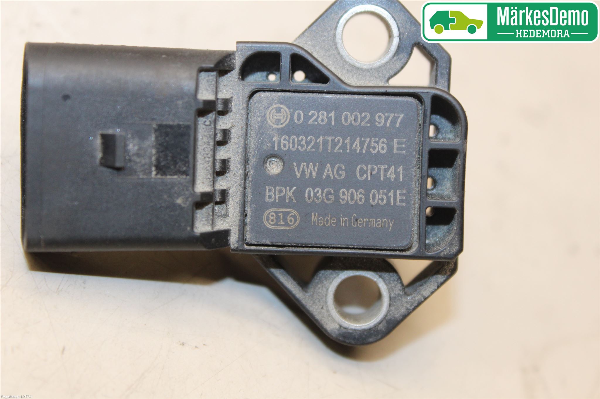 Volkswagen VW PASSAT 15-19 Injmappsensor