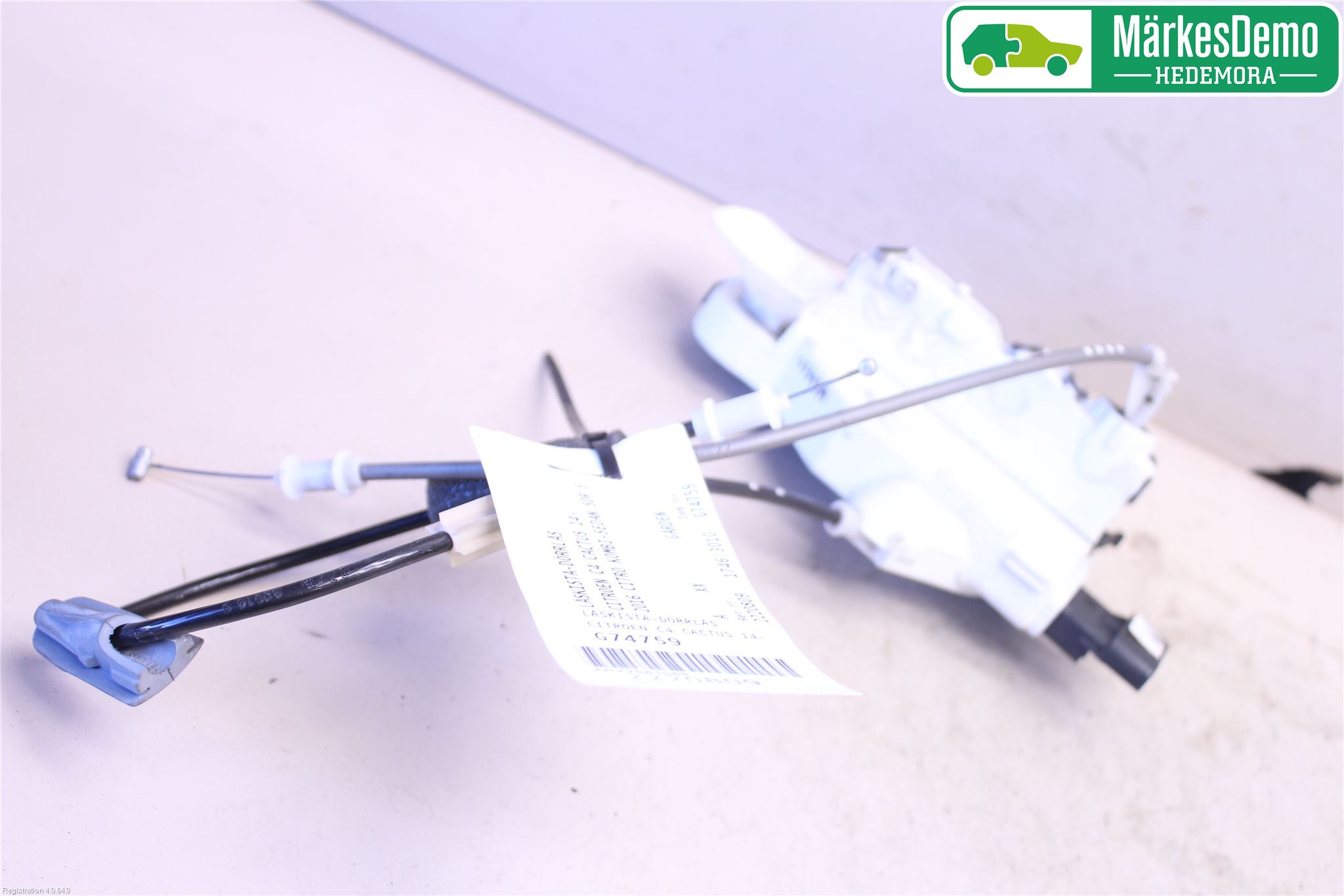 Citroen C4 CACTUS 14-20 Låskista-Dörrlås