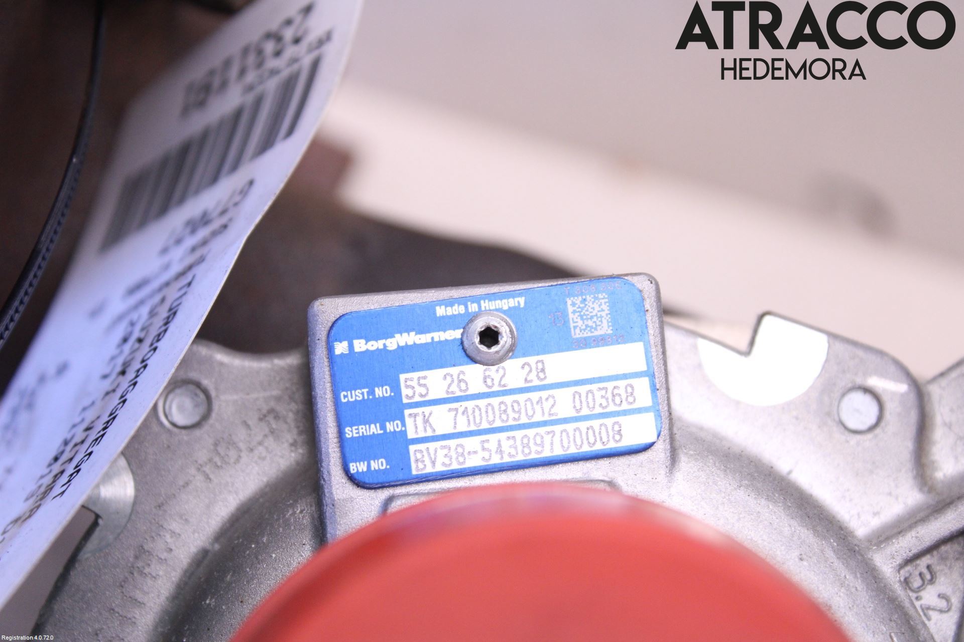 Suzuki VITARA 15- Turboaggregat