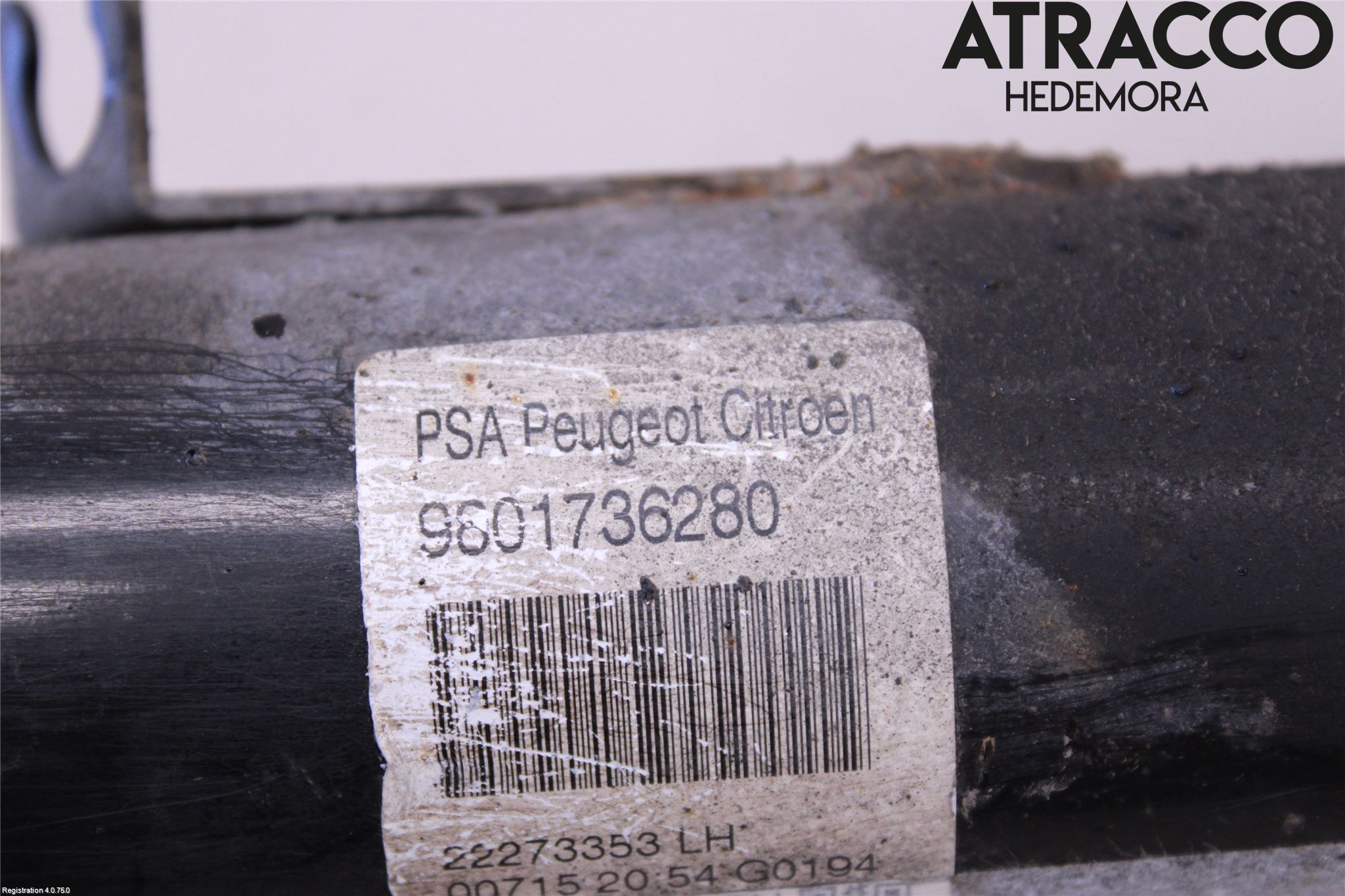 Citroen C3 10-17 Fjäderben Fram Vänster