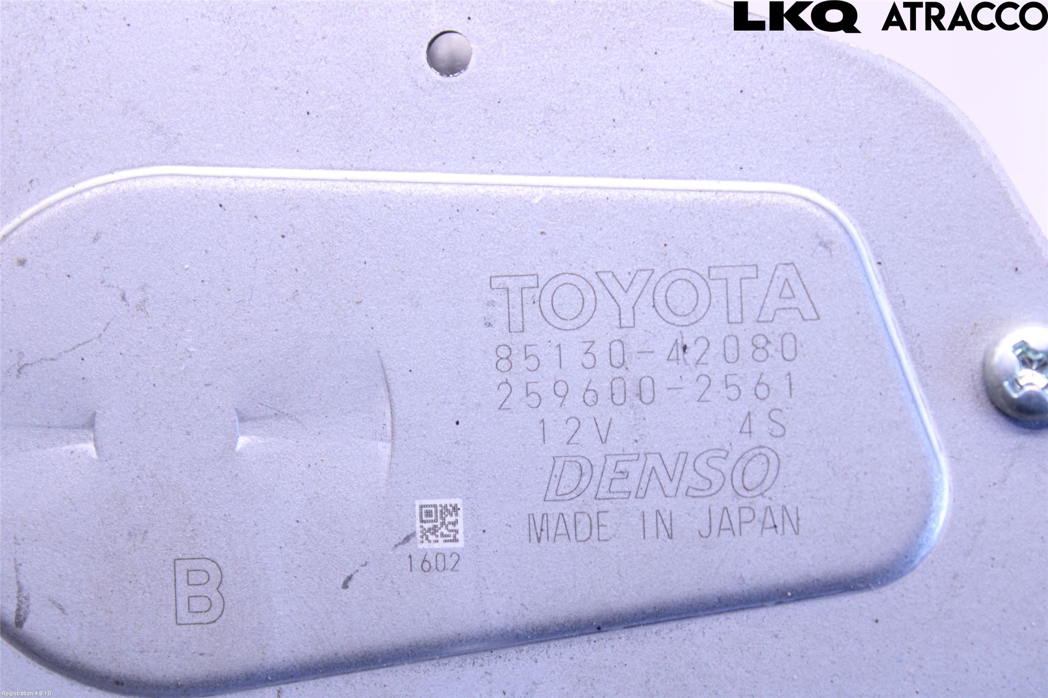 Toyota RAV4 13-18 Torkarmotor Baklucka