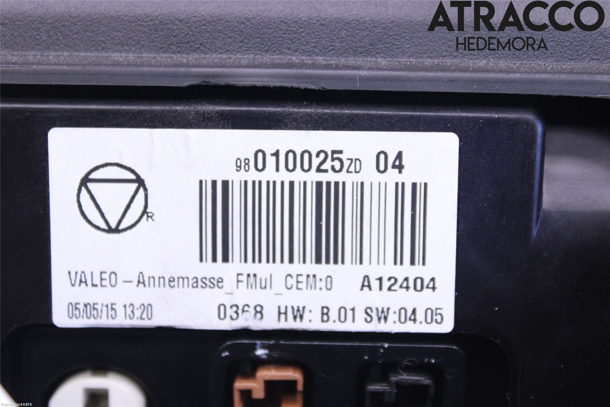 Citroen C4 CACTUS 14-20 Multifunktionsdisplay