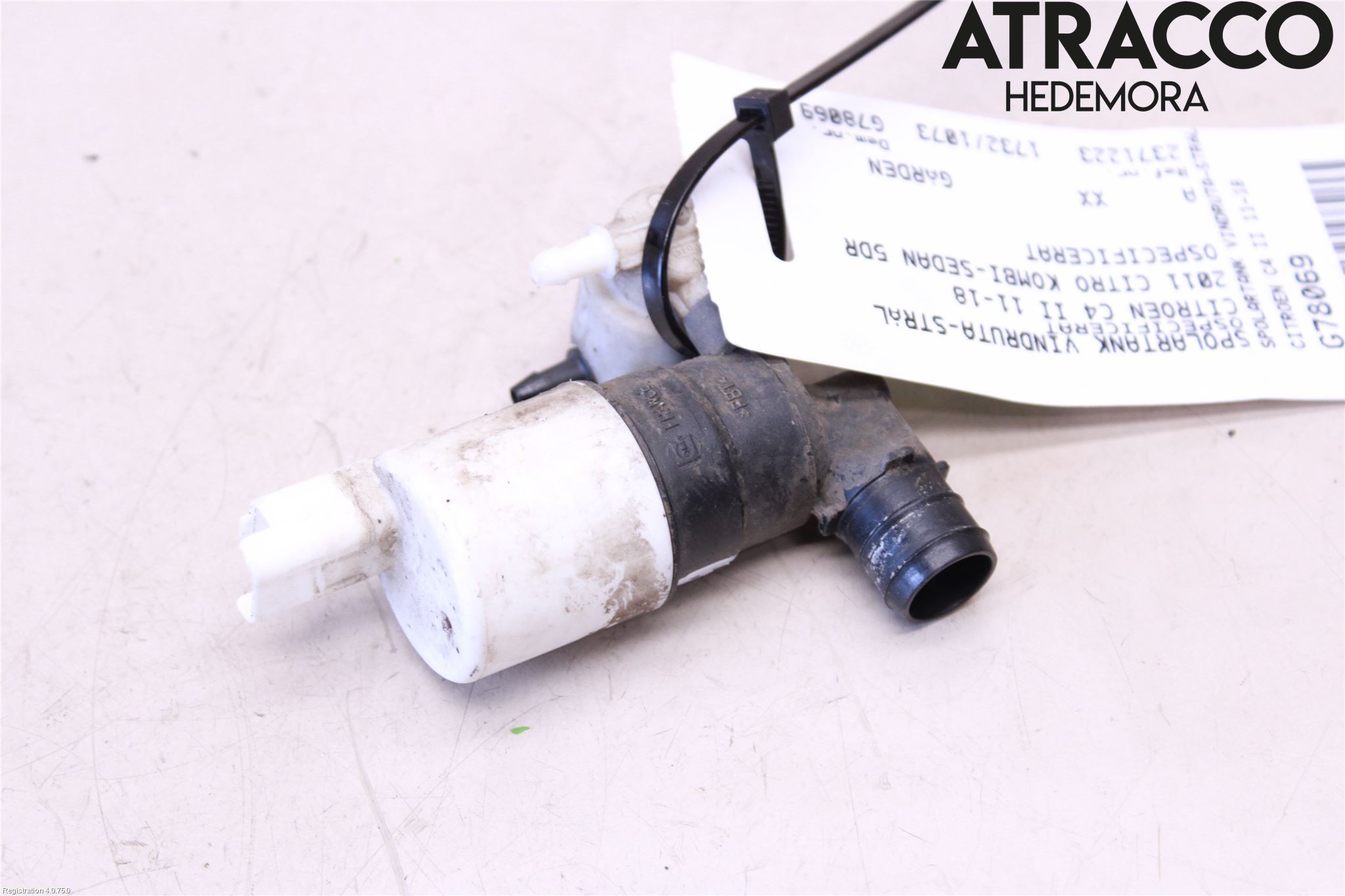 Citroen C4 II 11-18 Spolarpump Vindruta